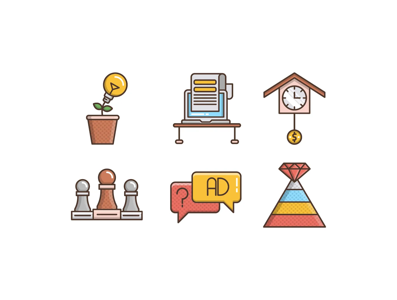 20 Strategy Icons 3