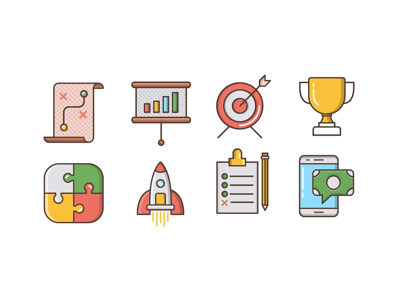 20 Strategy Icons 4