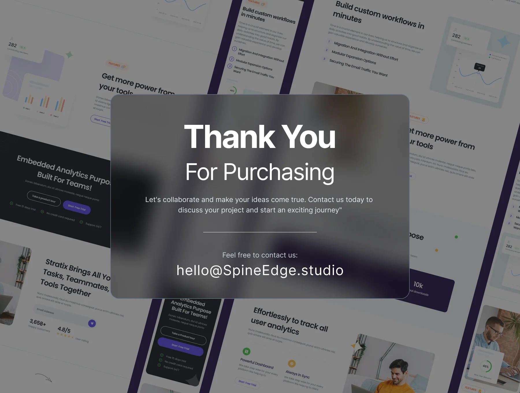 Stratix - SaaS Startup Website 4