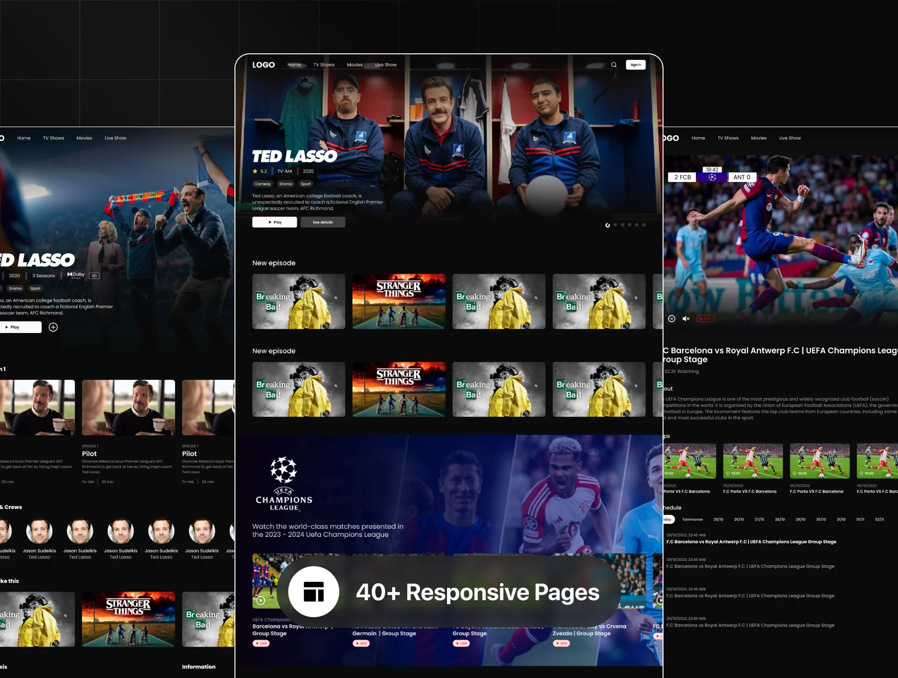 Stream Flix Play - Movie Streaming Premium UI KIT 3