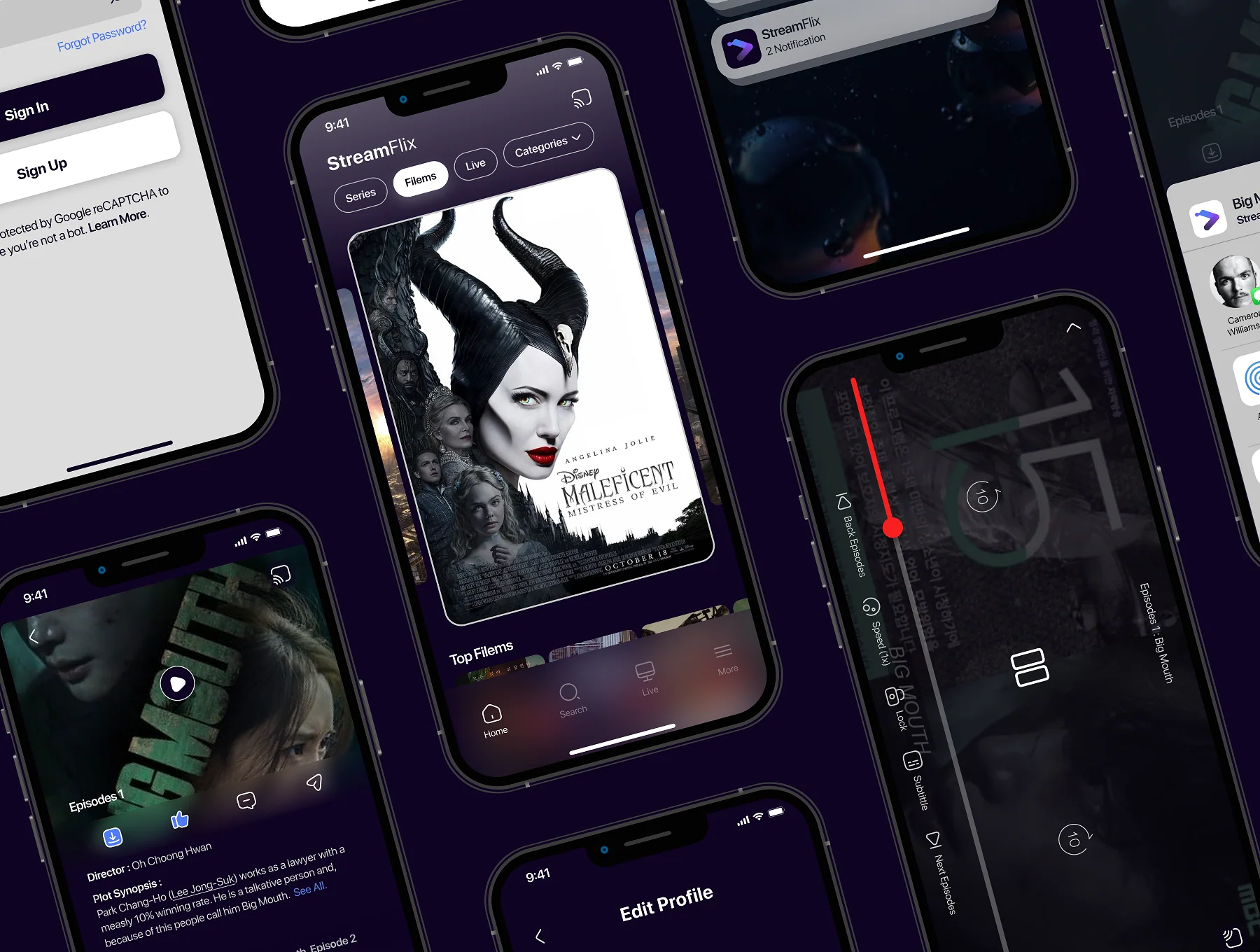 Stream Movie - StreamFlix App for iOS & Android 4