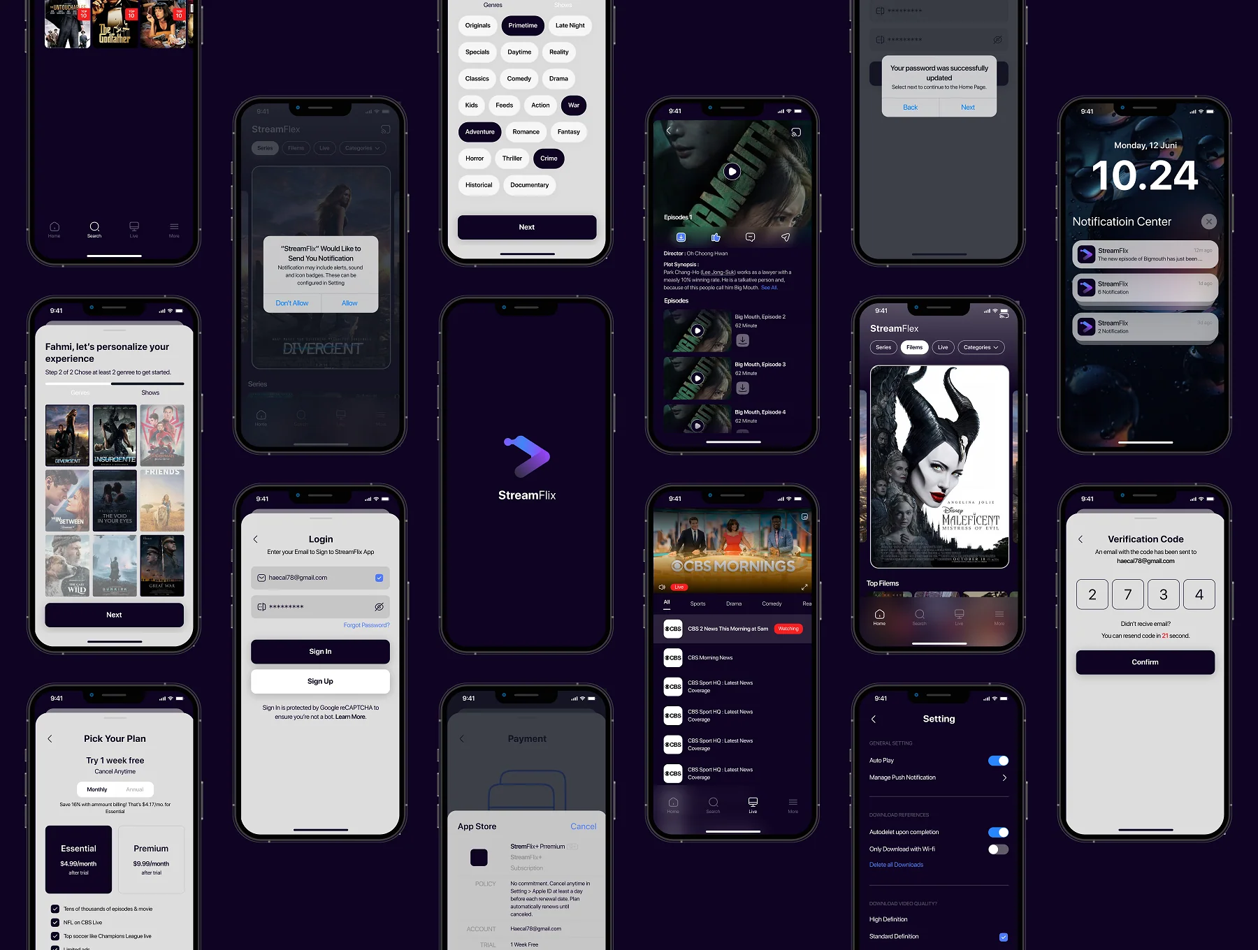Stream Movie - StreamFlix App for iOS & Android 7