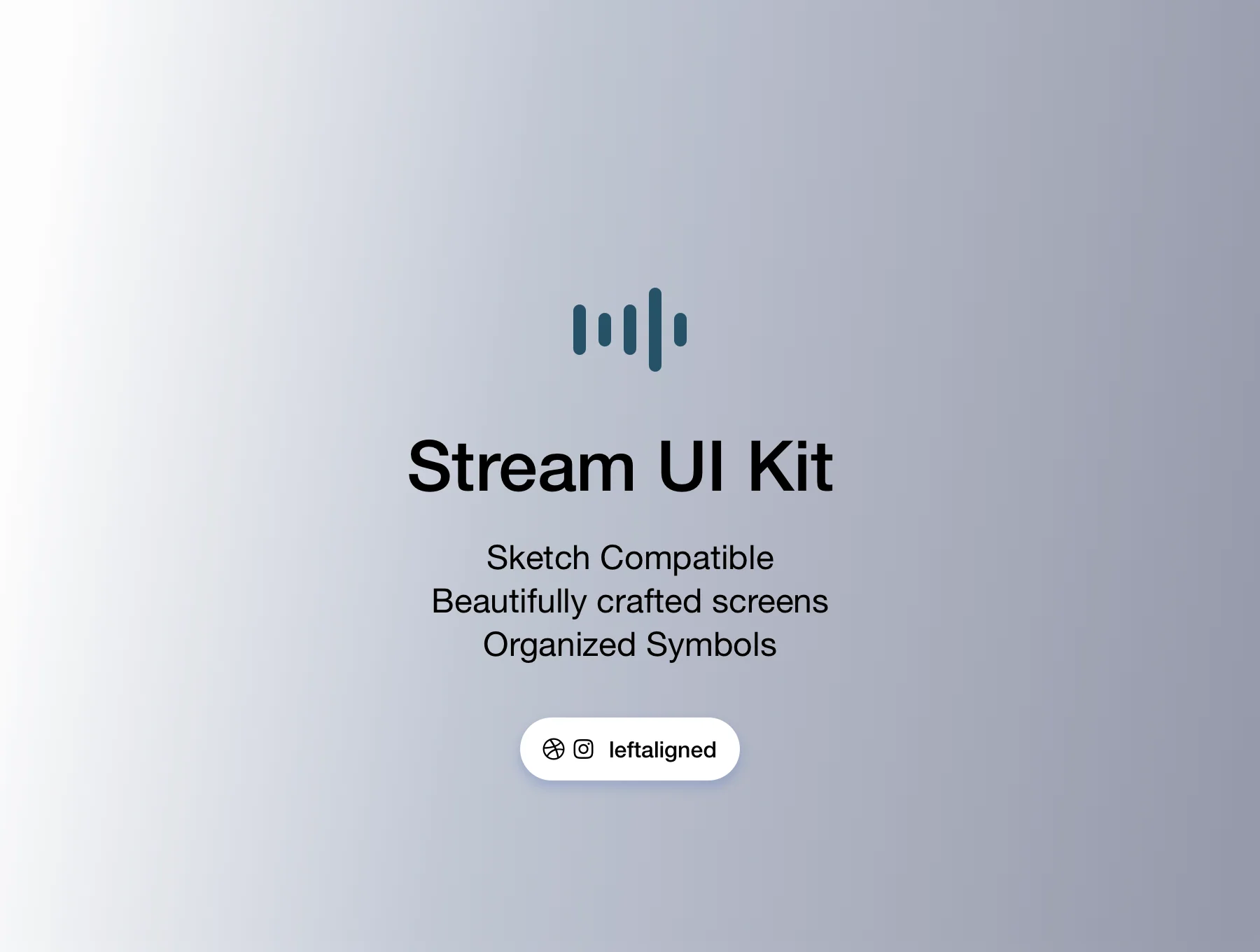 Stream - Social Music UI Kit