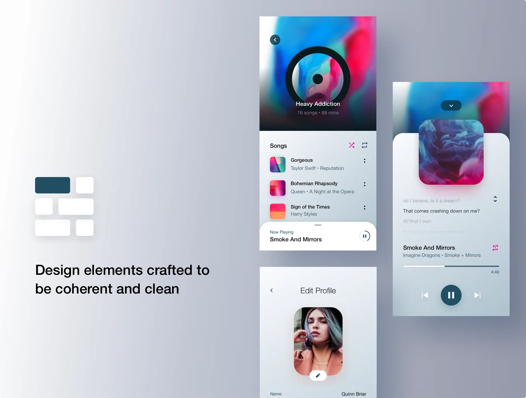 Stream - Social Music UI Kit 3