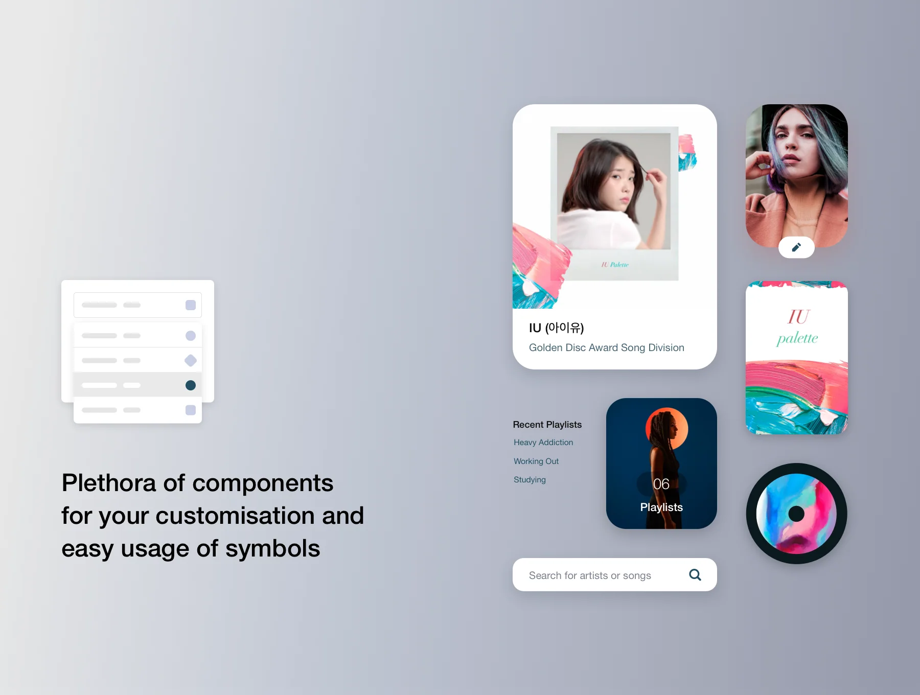 Stream - Social Music UI Kit 4