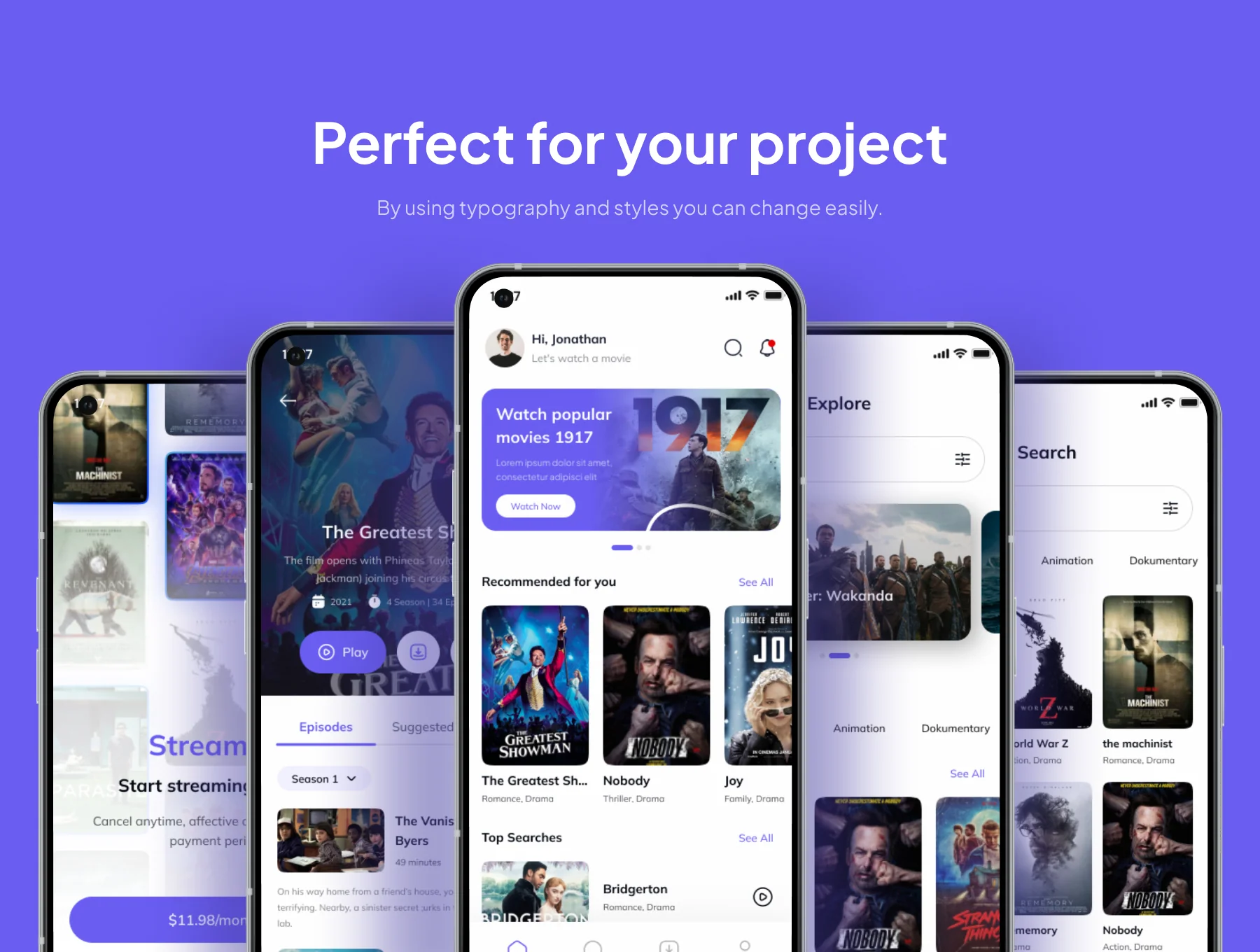 Streamax - Streaming Movie UI Kits Apps 4