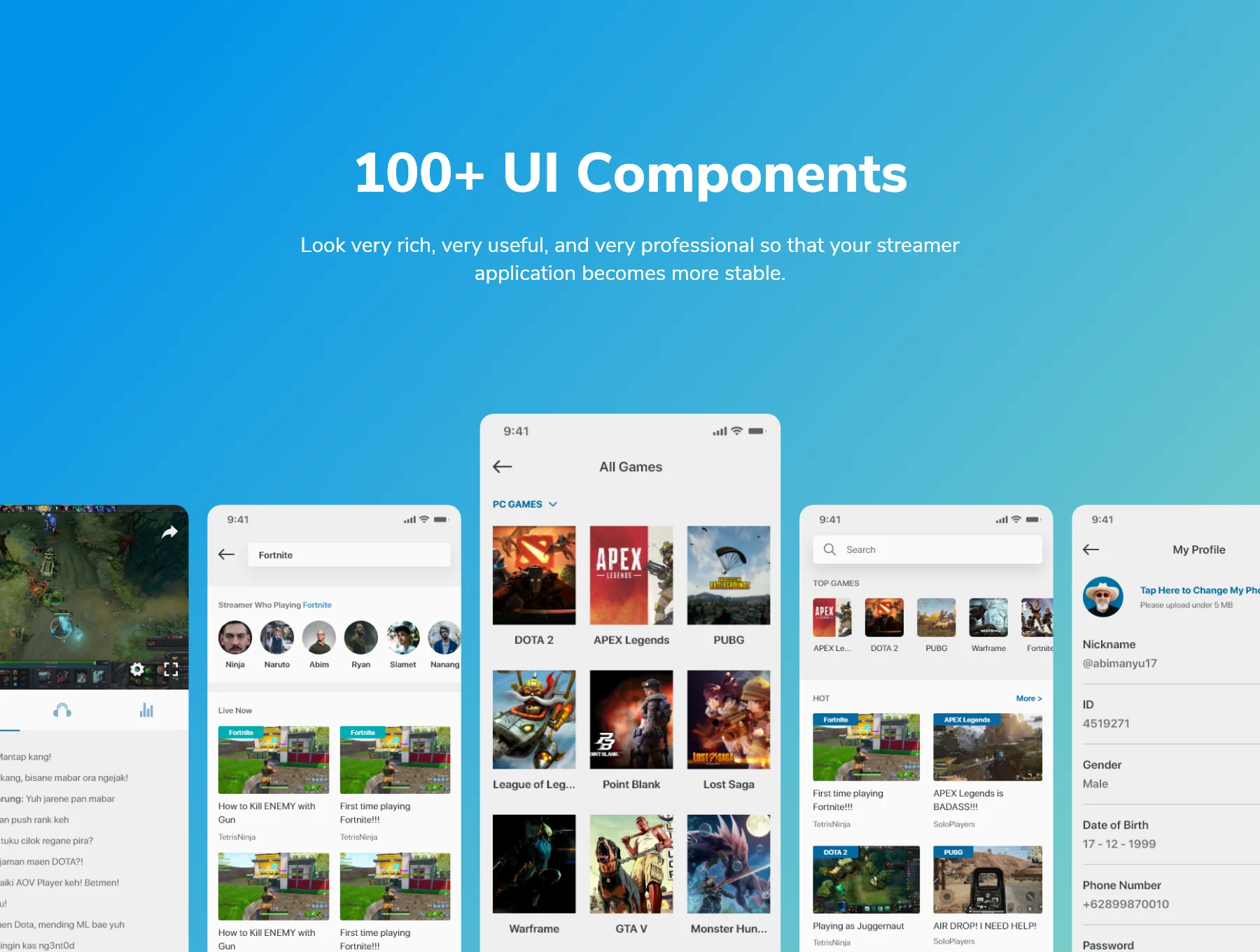 Streamer App - Gaming & Streaming App 3