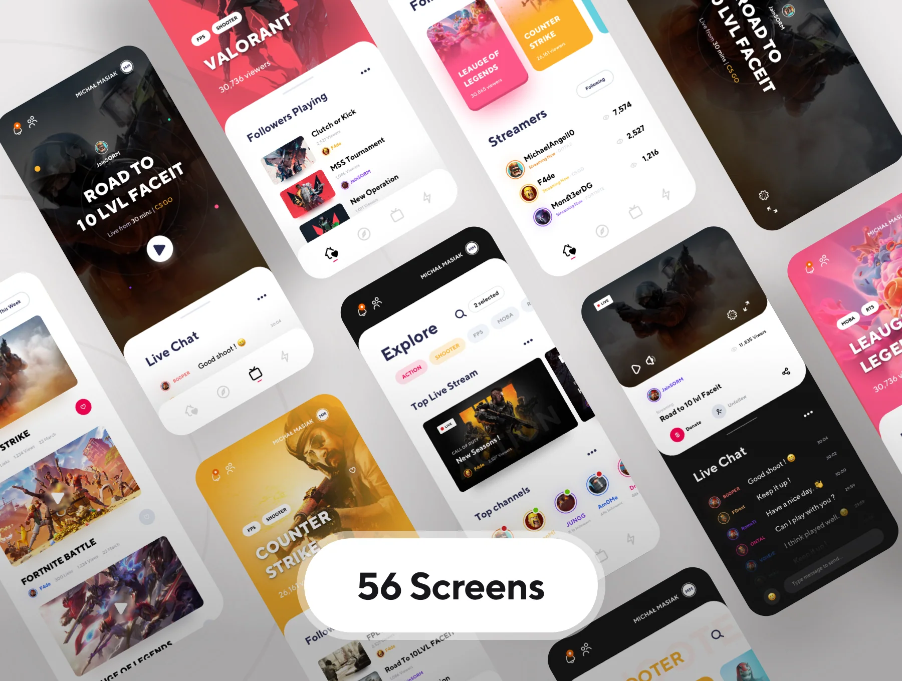 Streamero | Streaming App UI KIT 2