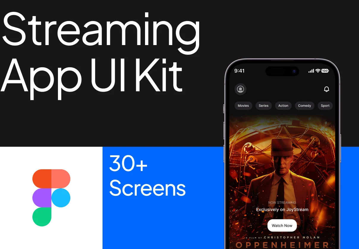 Streaming App UI Kit