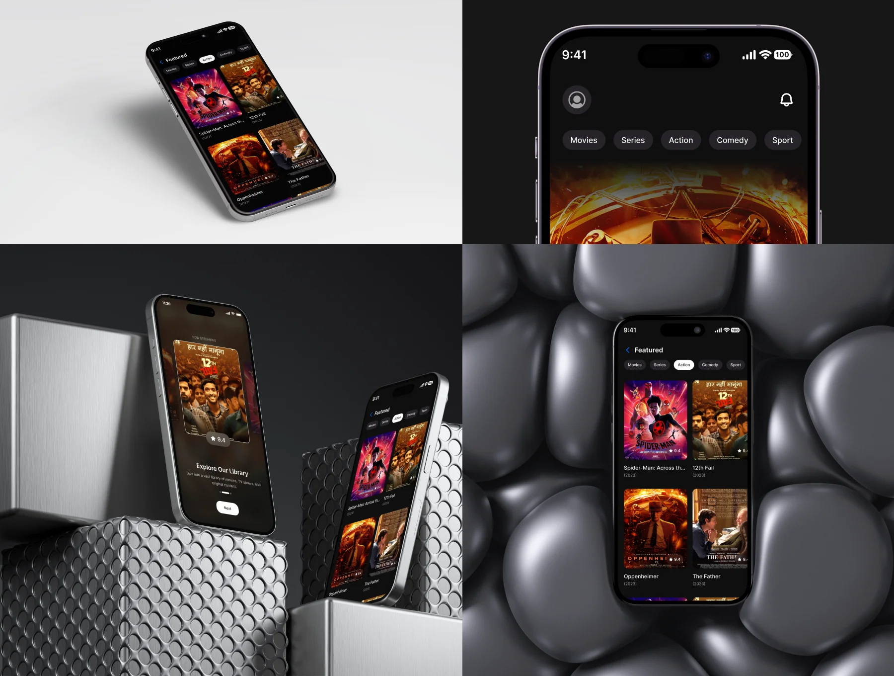 Streaming App UI Kit 7