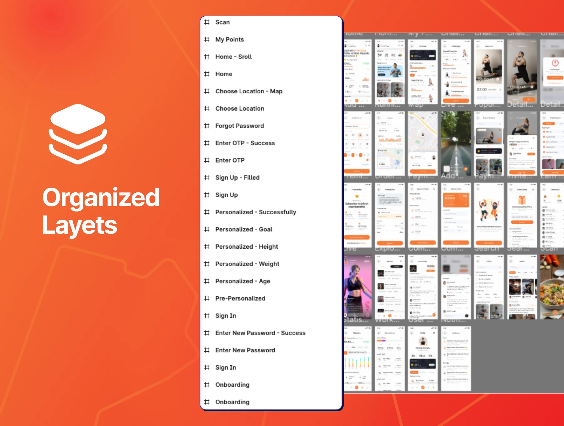 Stride - Smart Fitness App UI Kit 5