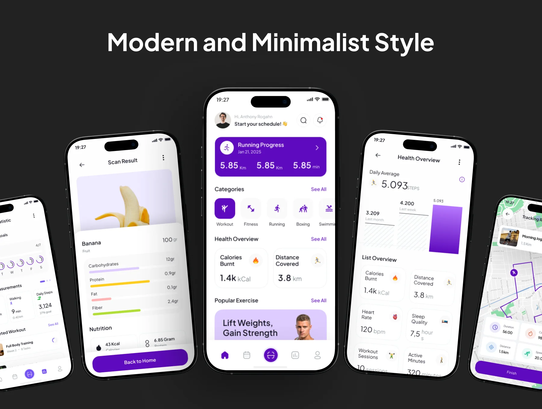 Striv - Workout Tracking App IOS UI Kits 4