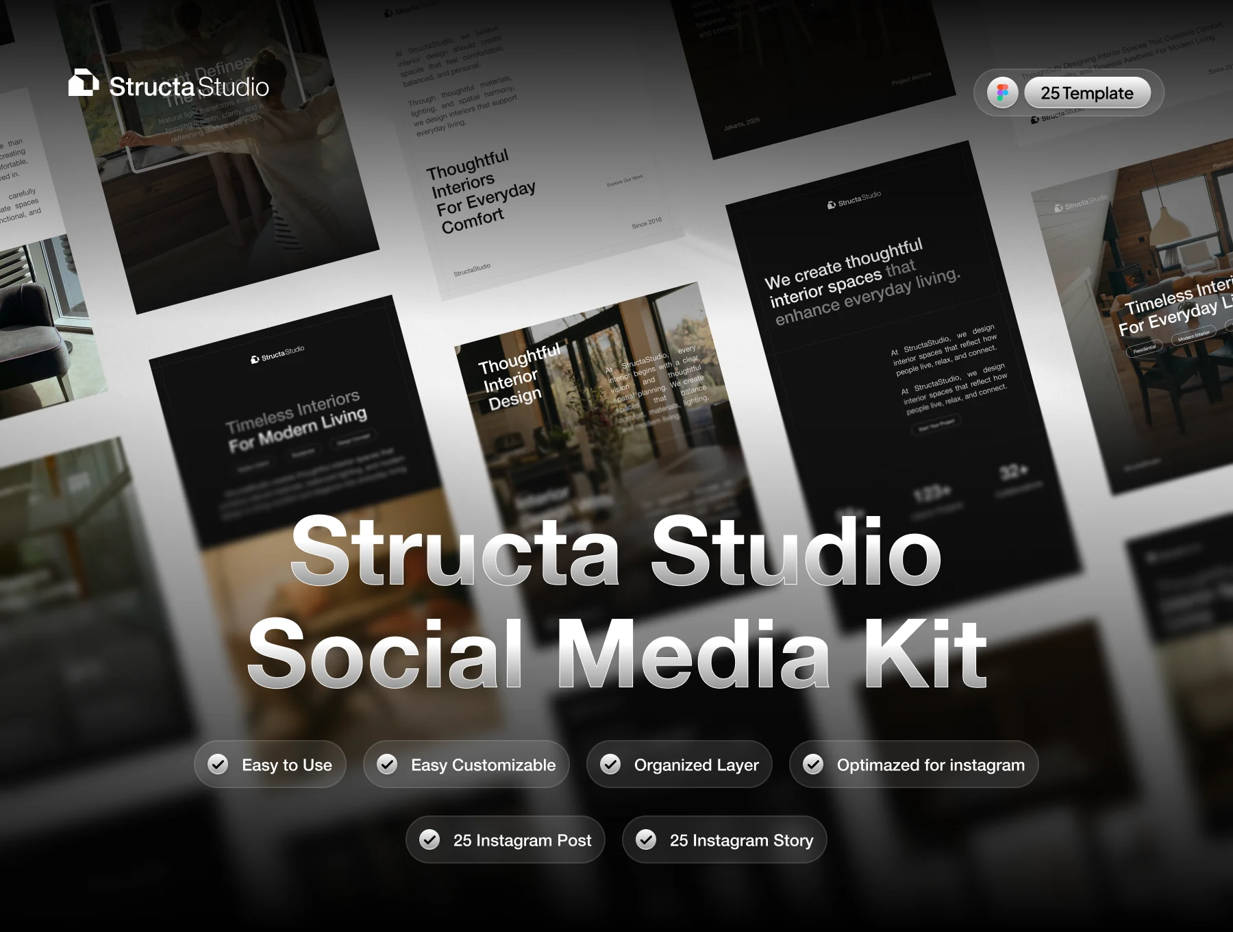 StructaStudio - Social Media Kit