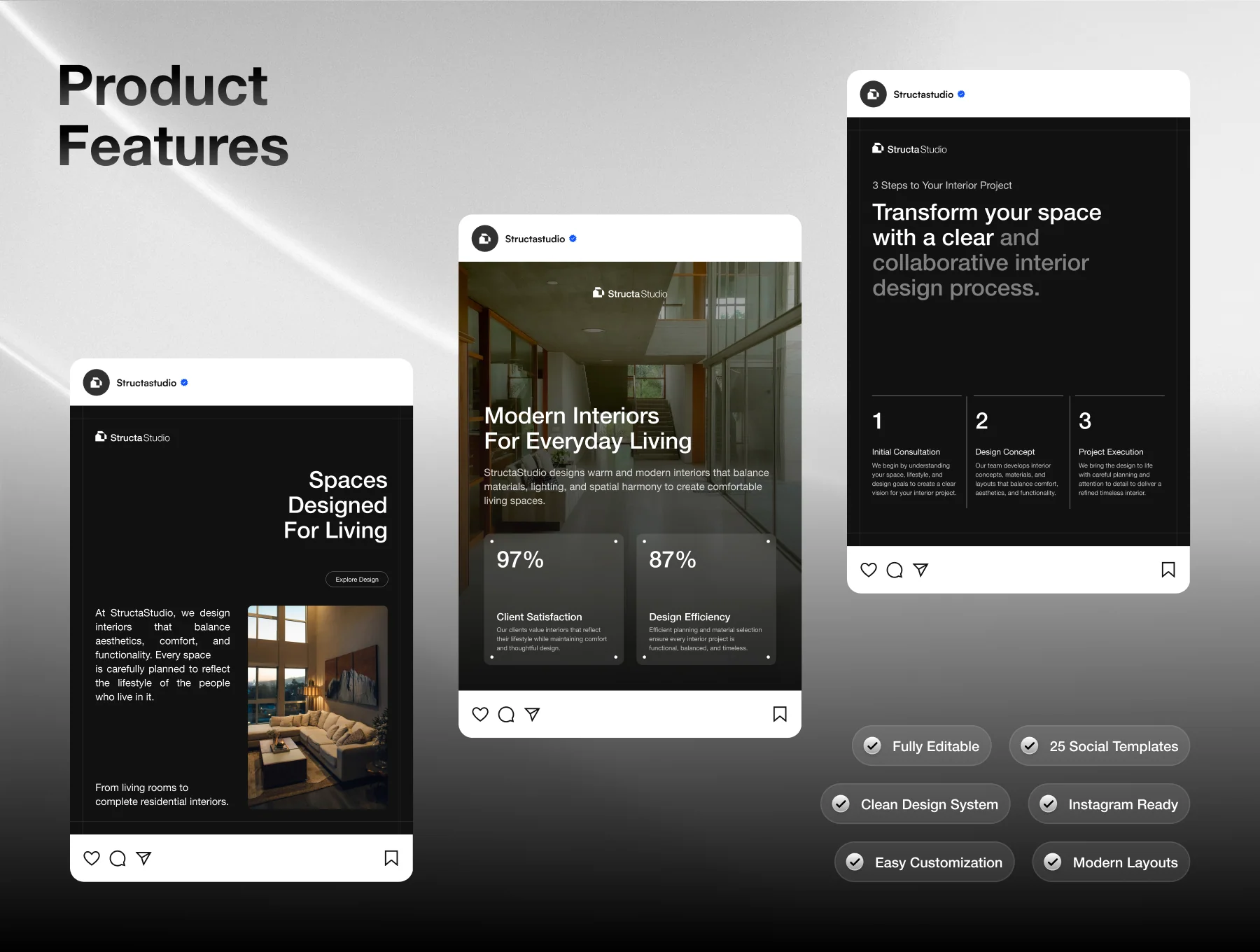 StructaStudio - Social Media Kit 2