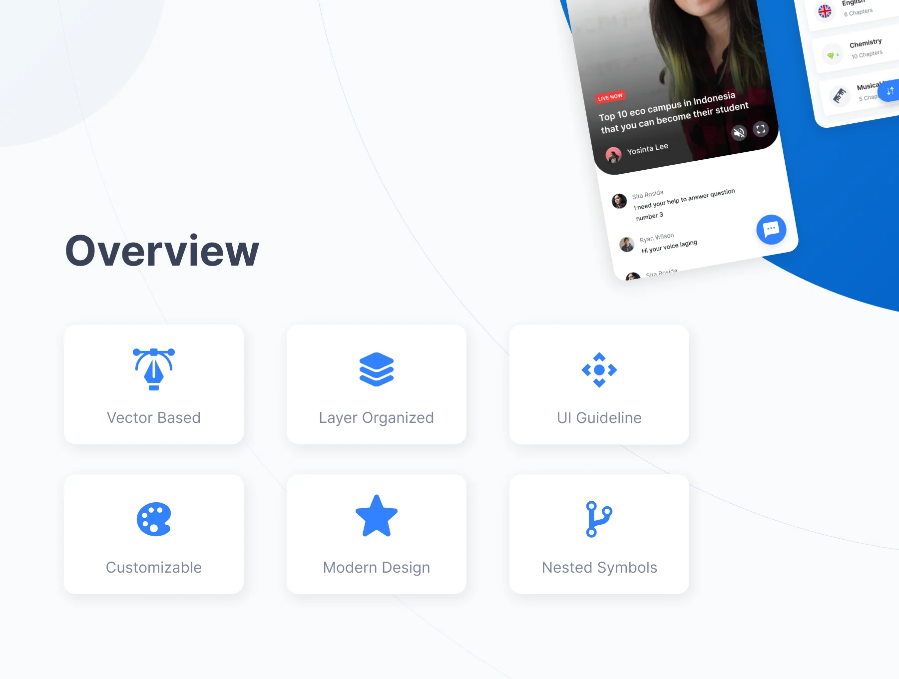 Smartdeck Student Mobile Course E-Learning App UI Kit 3