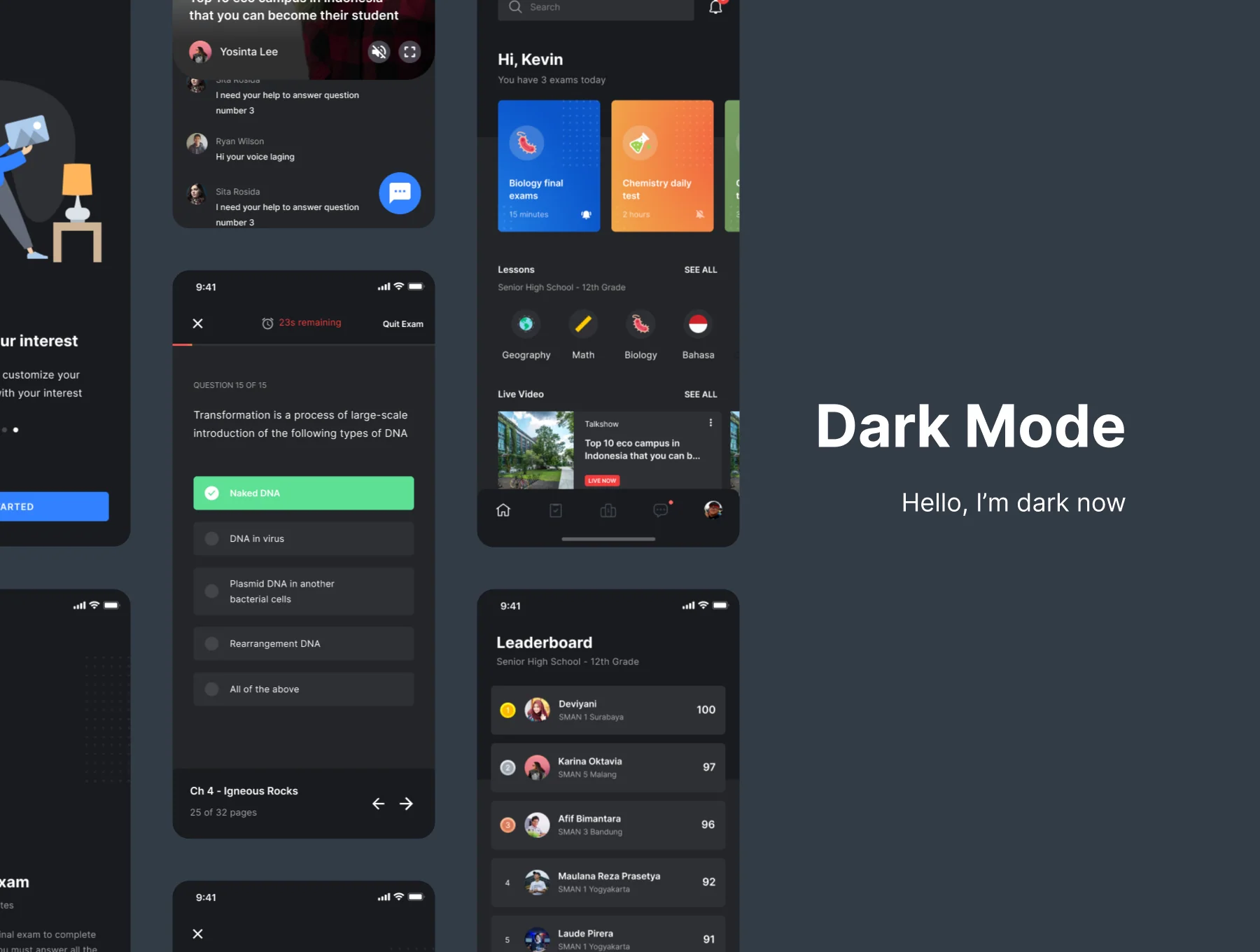 Smartdeck Student Mobile Course E-Learning App UI Kit 6