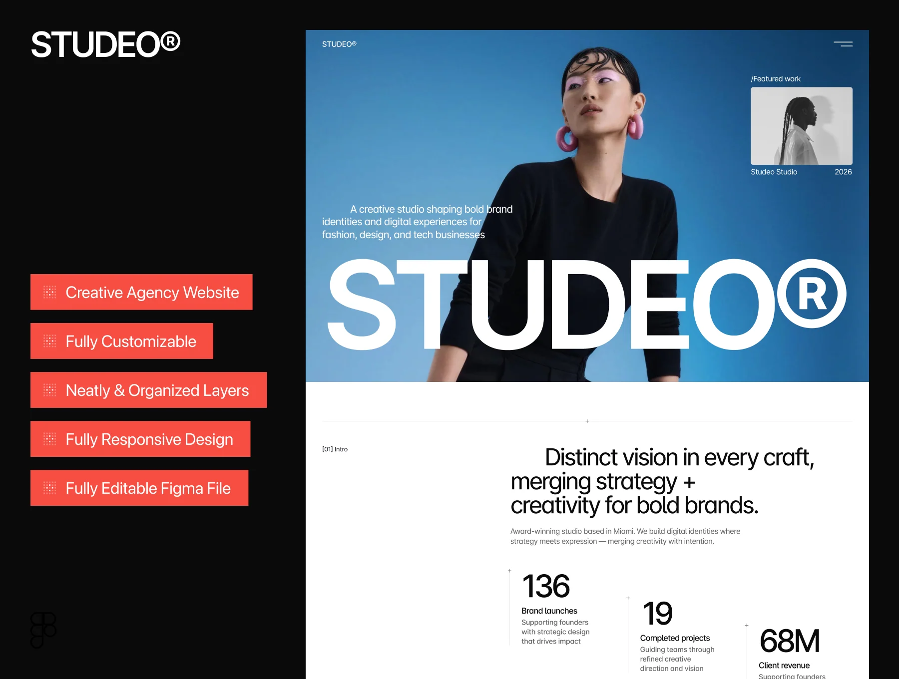 Studeo - Creative Agency Website Template