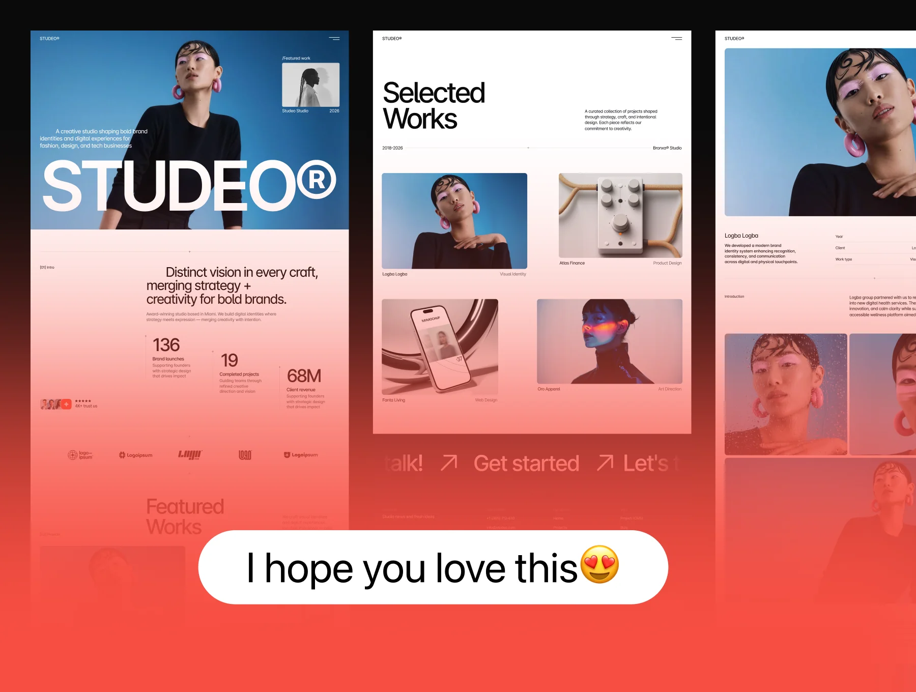 Studeo - Creative Agency Website Template 6