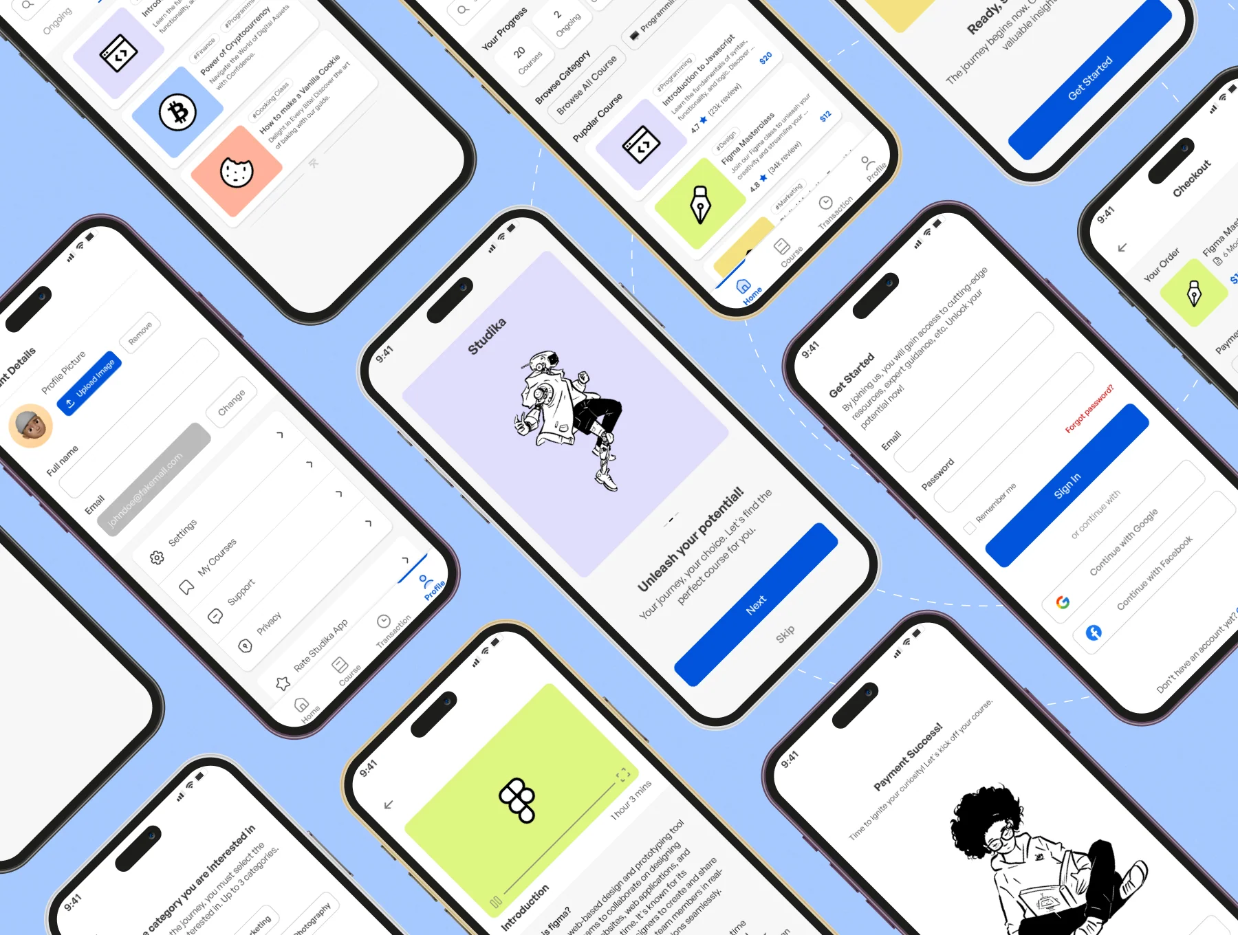 Studika - Education App UI KIT 2
