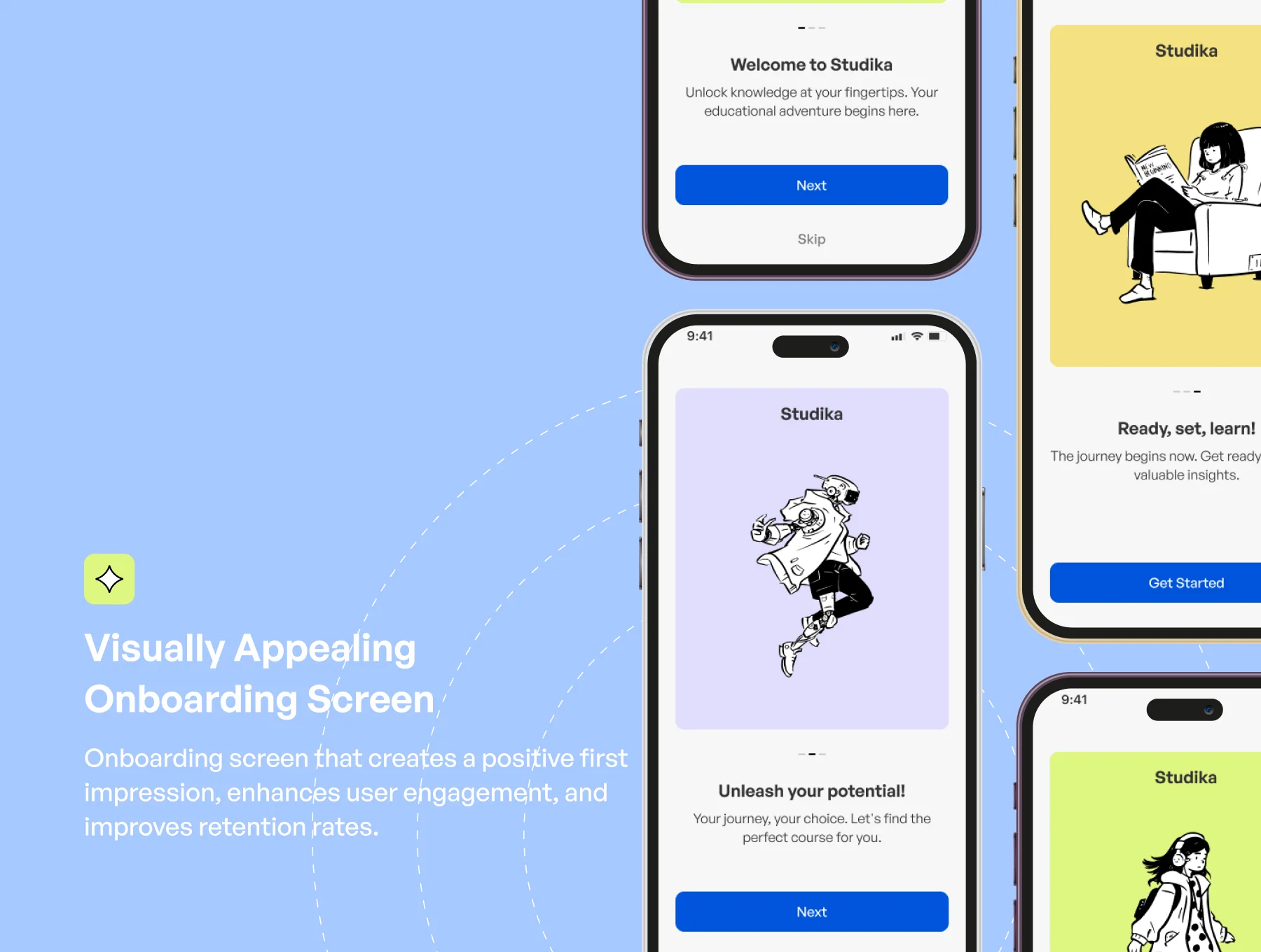 Studika - Education App UI KIT 3