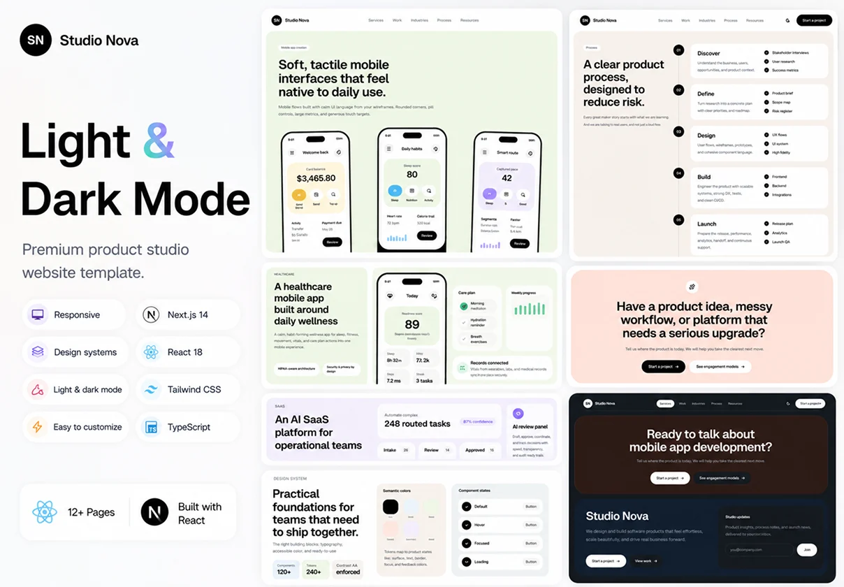 Studio Nova Template