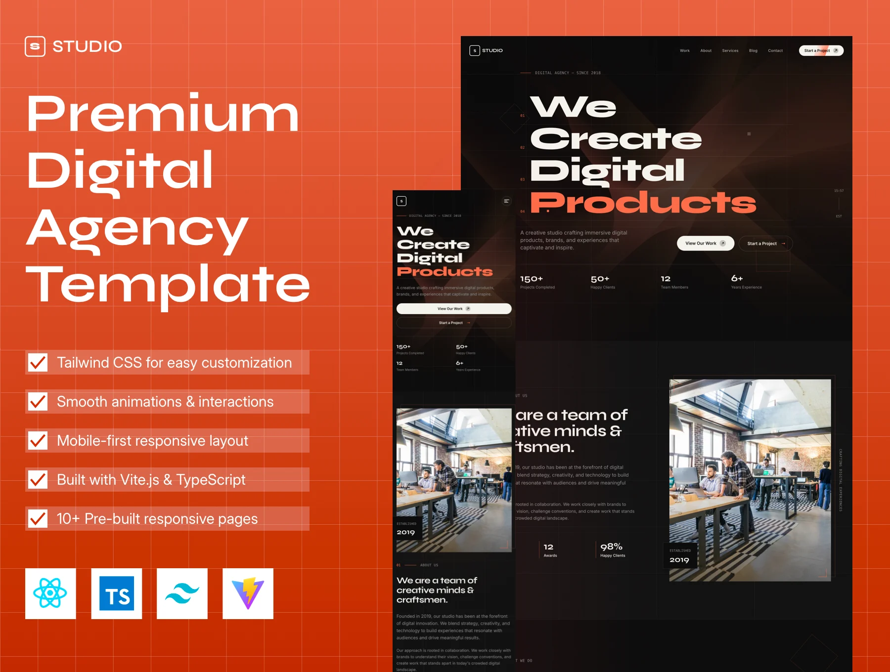 STUDIO - Premium Digital Agency Template