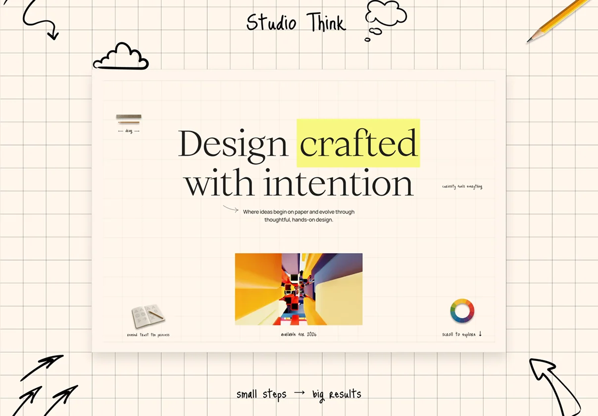 Studio Think | Portfolio Framer Template