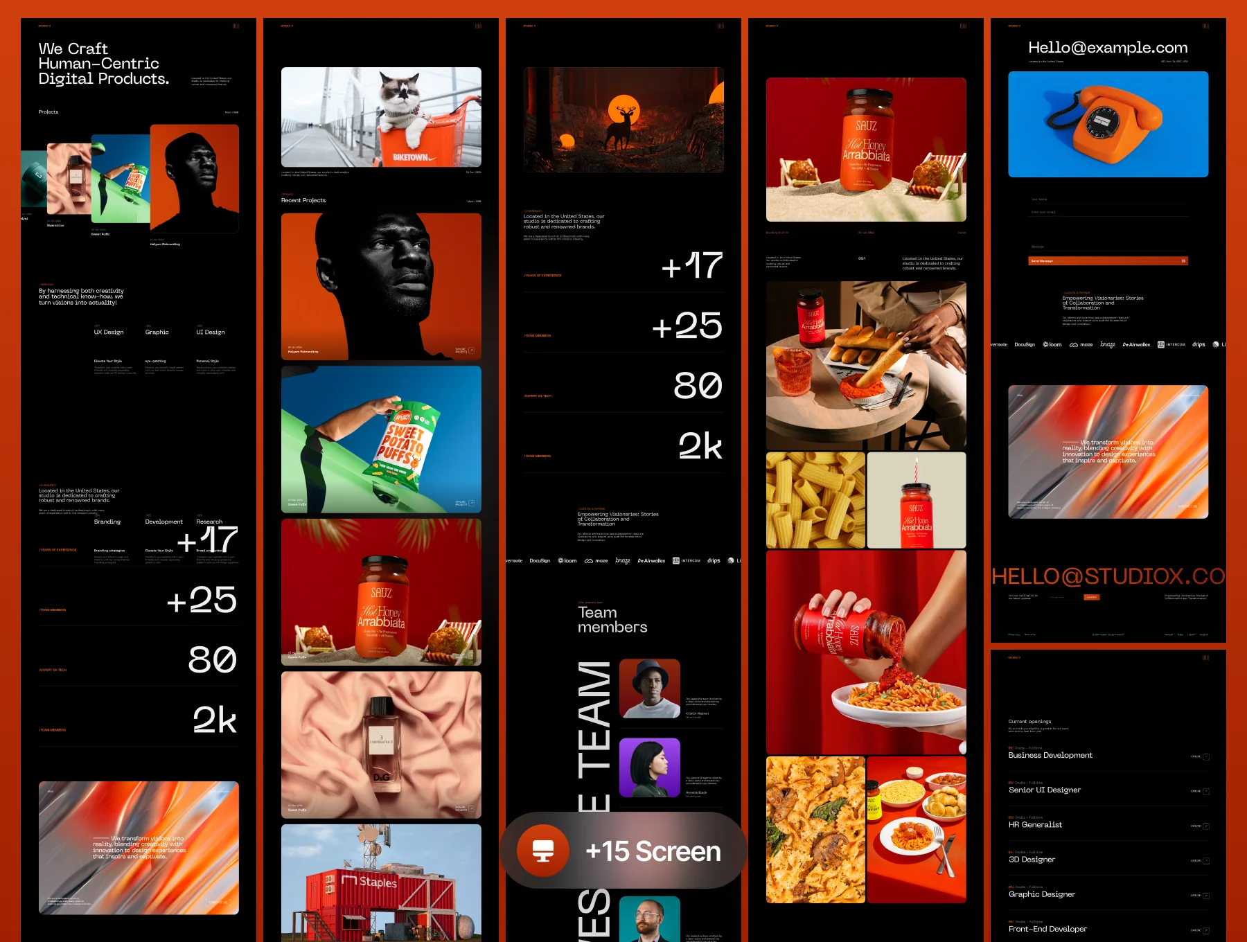 Studio X - Agency Template 3