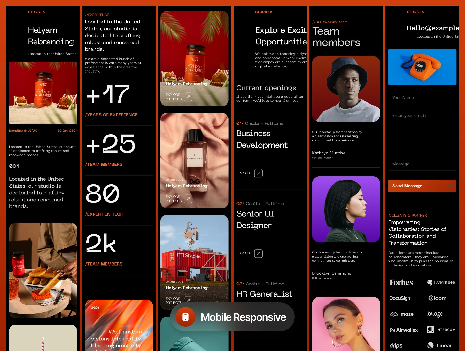 Studio X - Agency Template 6