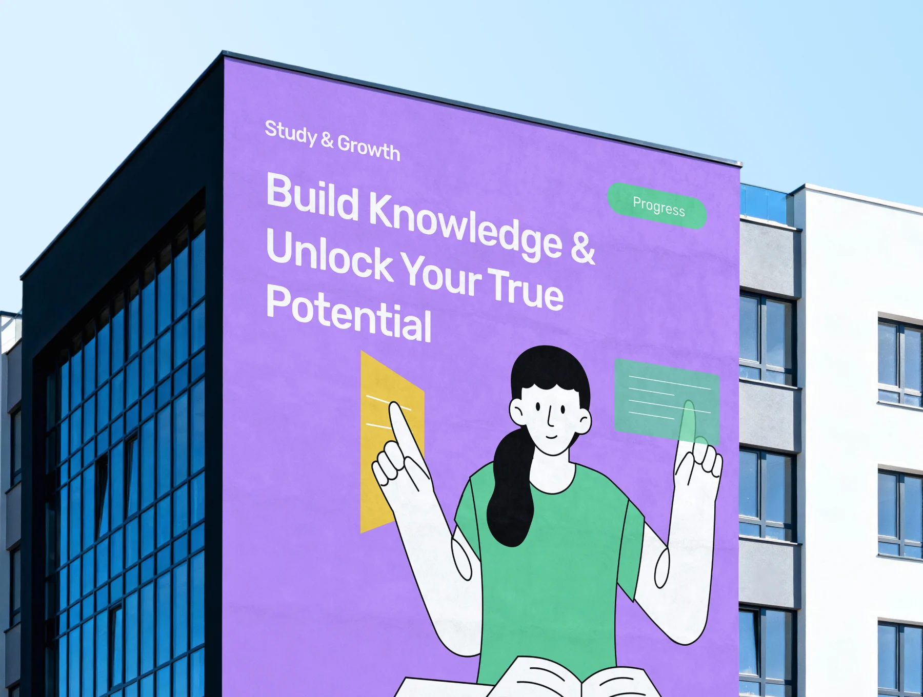 Study and Growth Illustrations Bundle 4