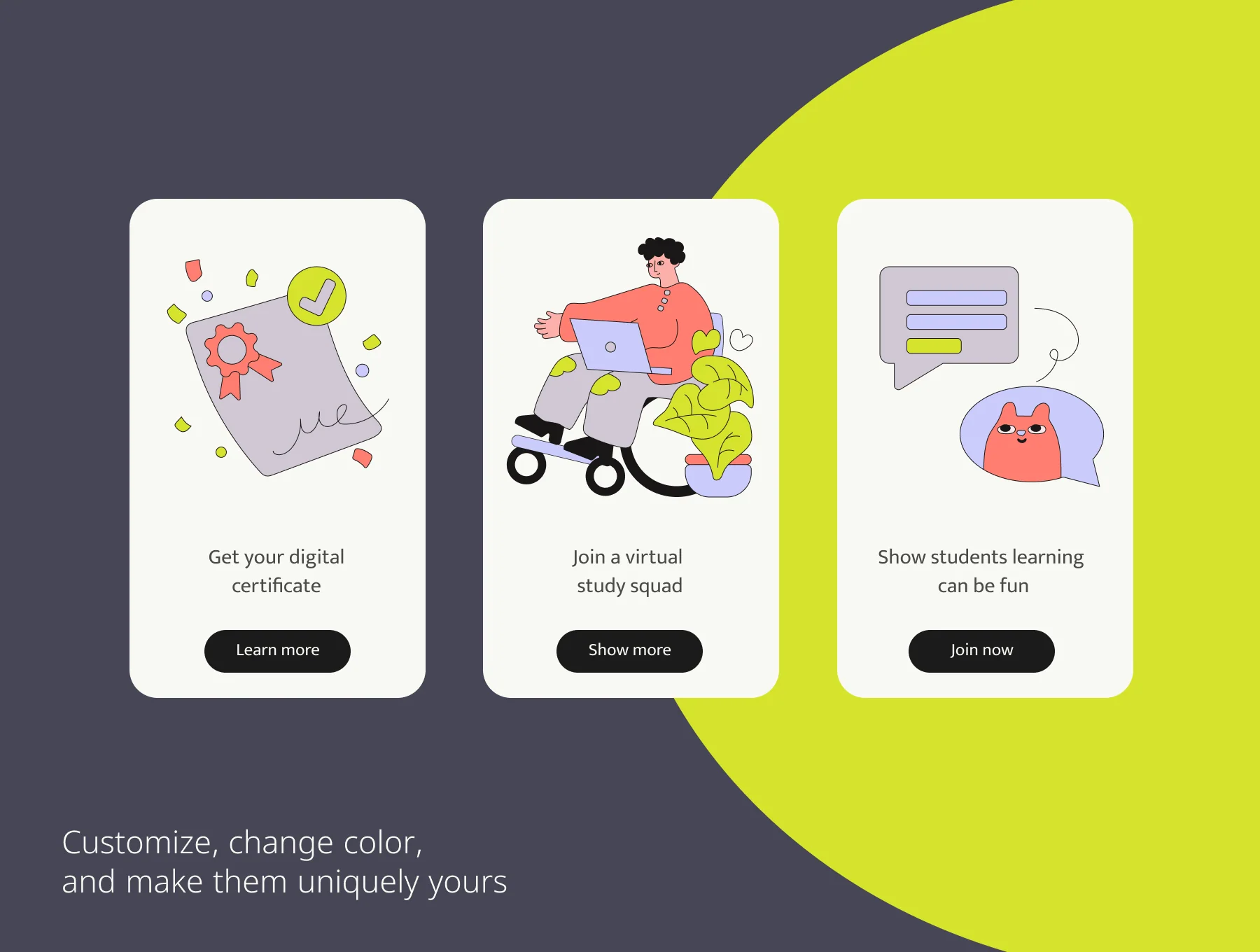 Online Learning/Work illustrations 3