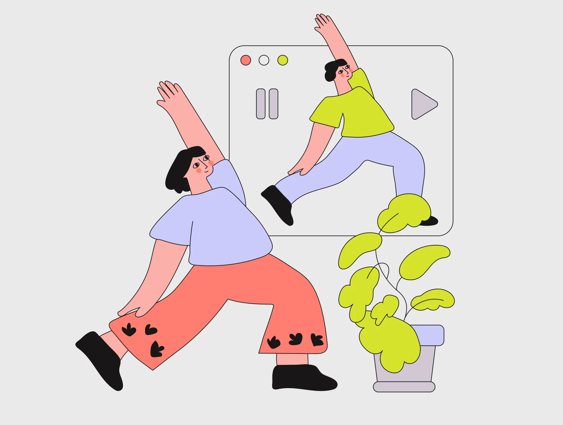 Online Learning/Work illustrations 6