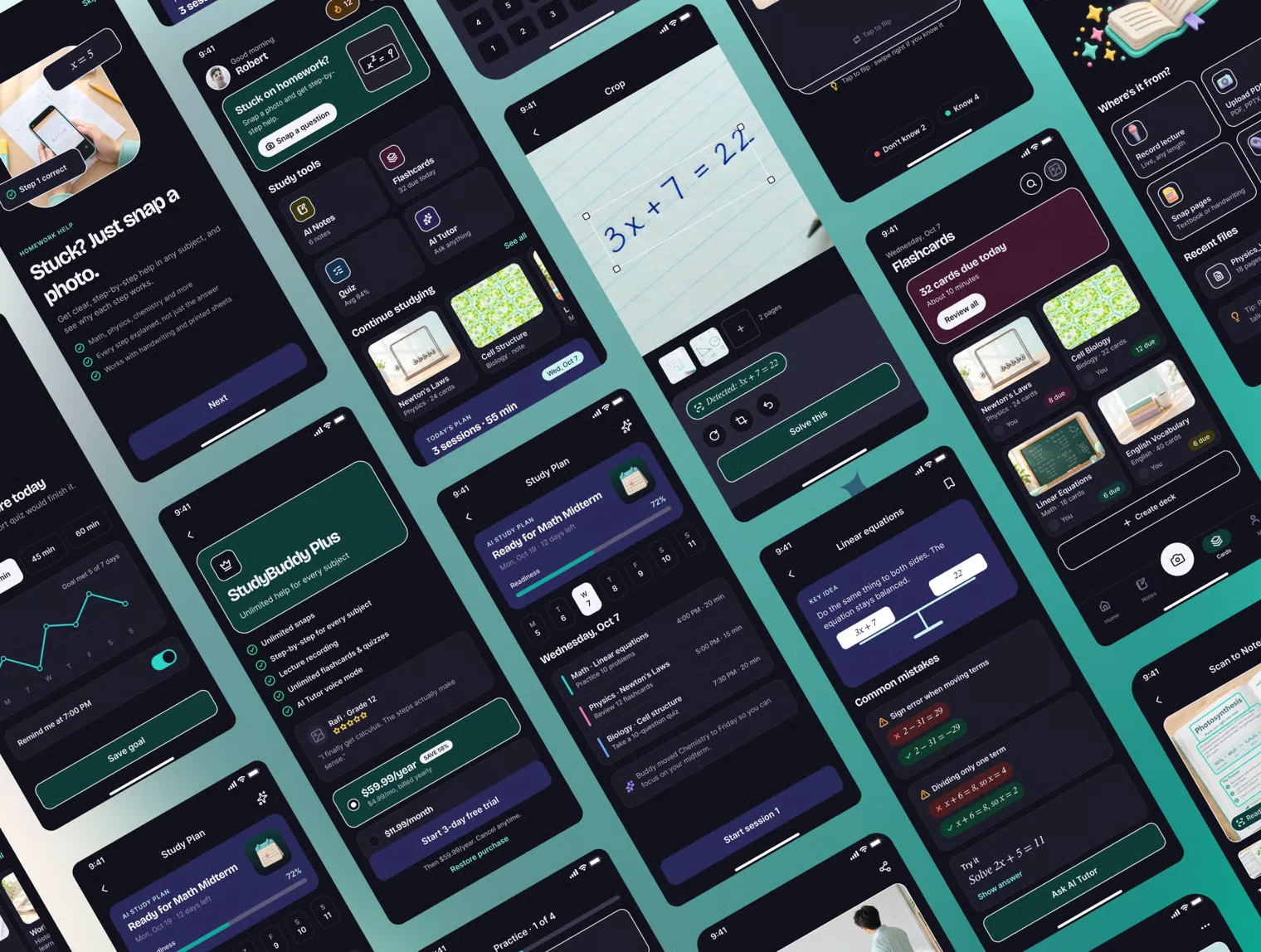 StudyBuddy AI – AI Study Partner - Mobile UI Kit 4