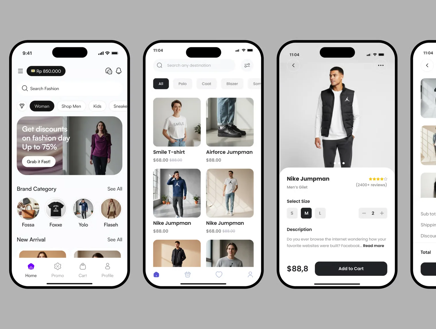 Styla Fashion E-commerce Mobile App UI Kit 5
