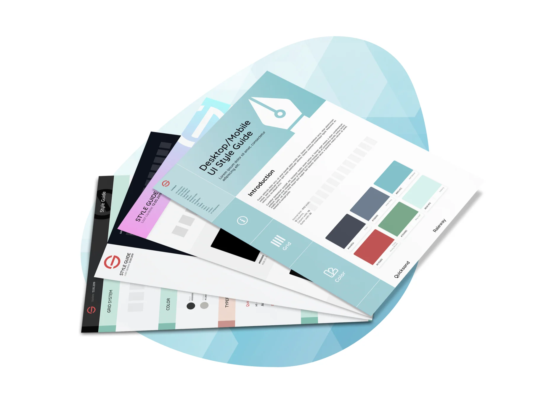 STYLE GUIDE - Templates for Sketch and Photoshop 2