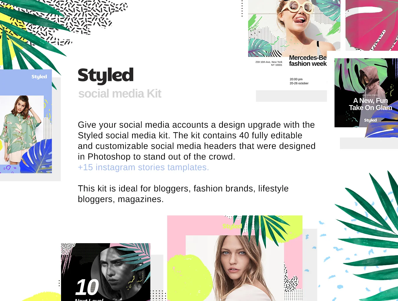 Styled Social Media Kit