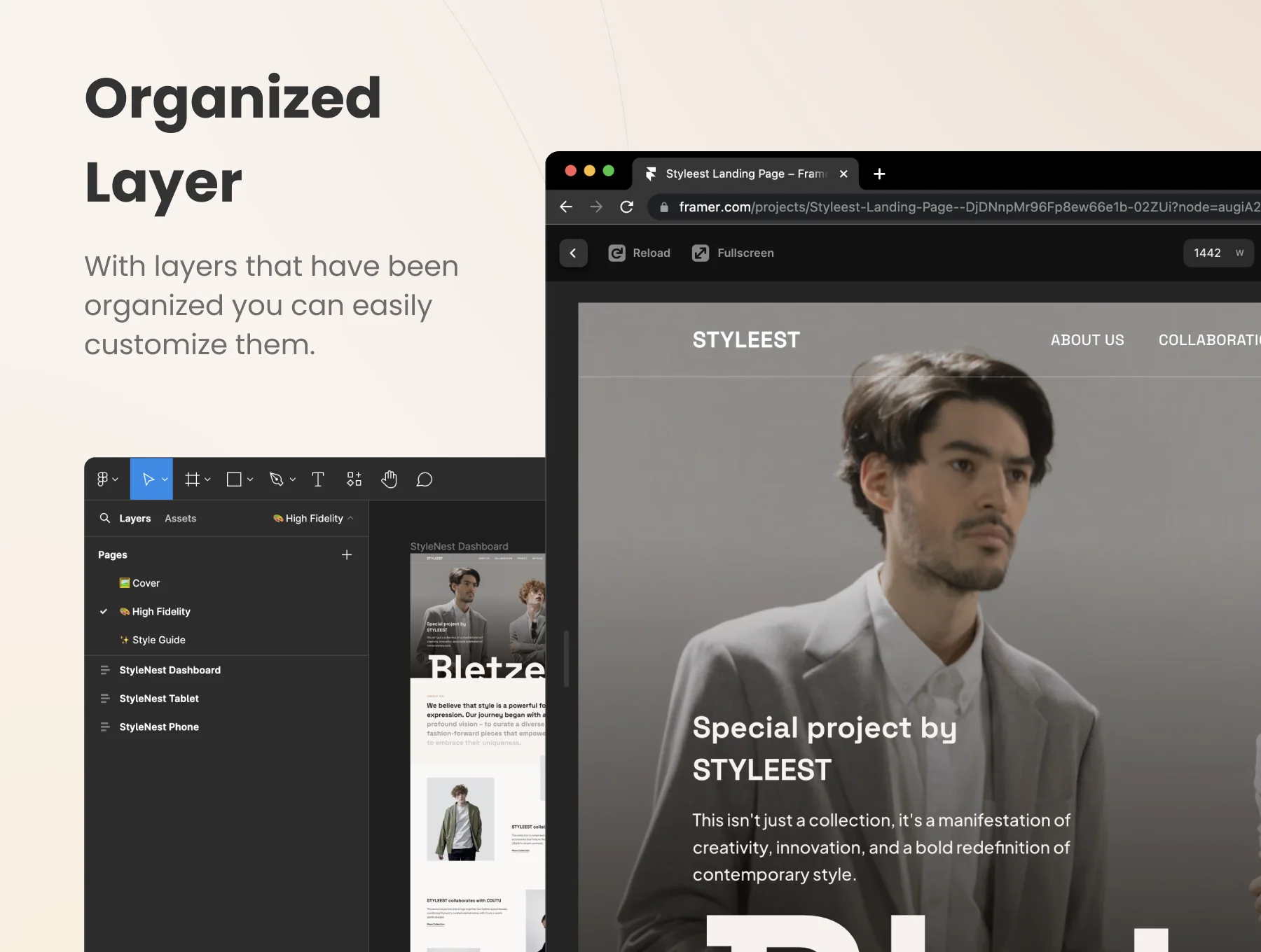 Styleest - Fashion Landing Page Template 5