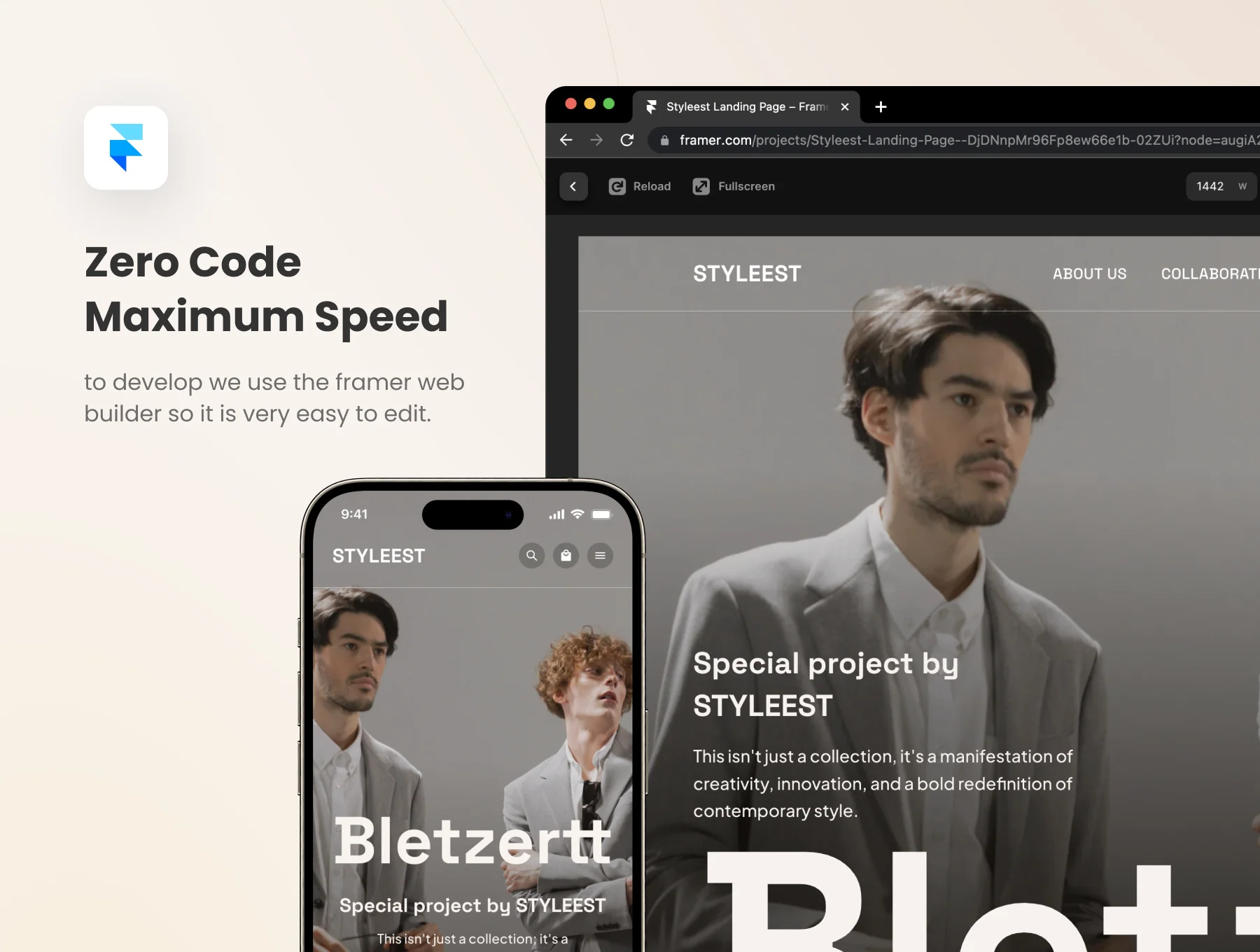 Styleest - Fashion Landing Page Template 7