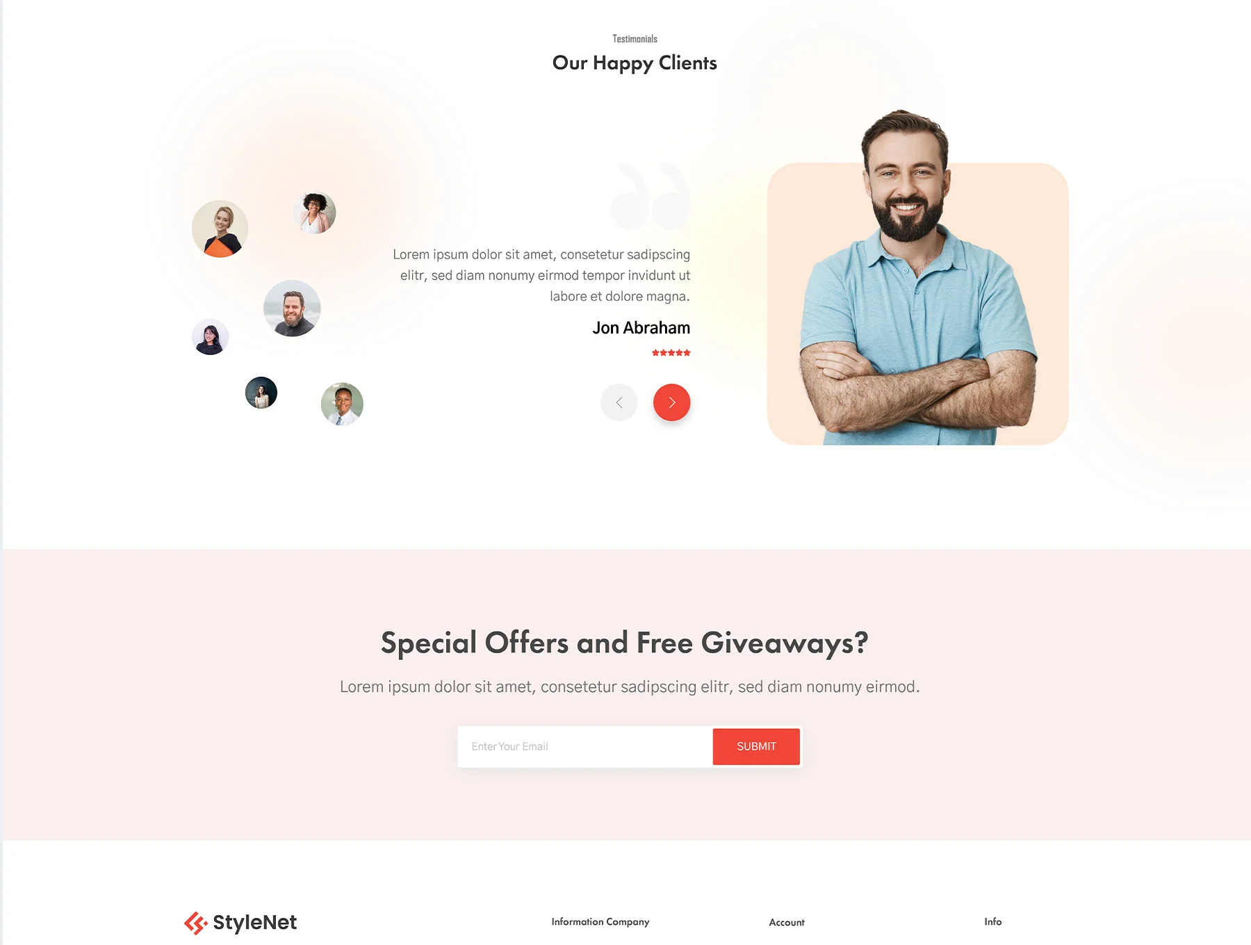 StyleNet - Fashion e-Commerce Template 4