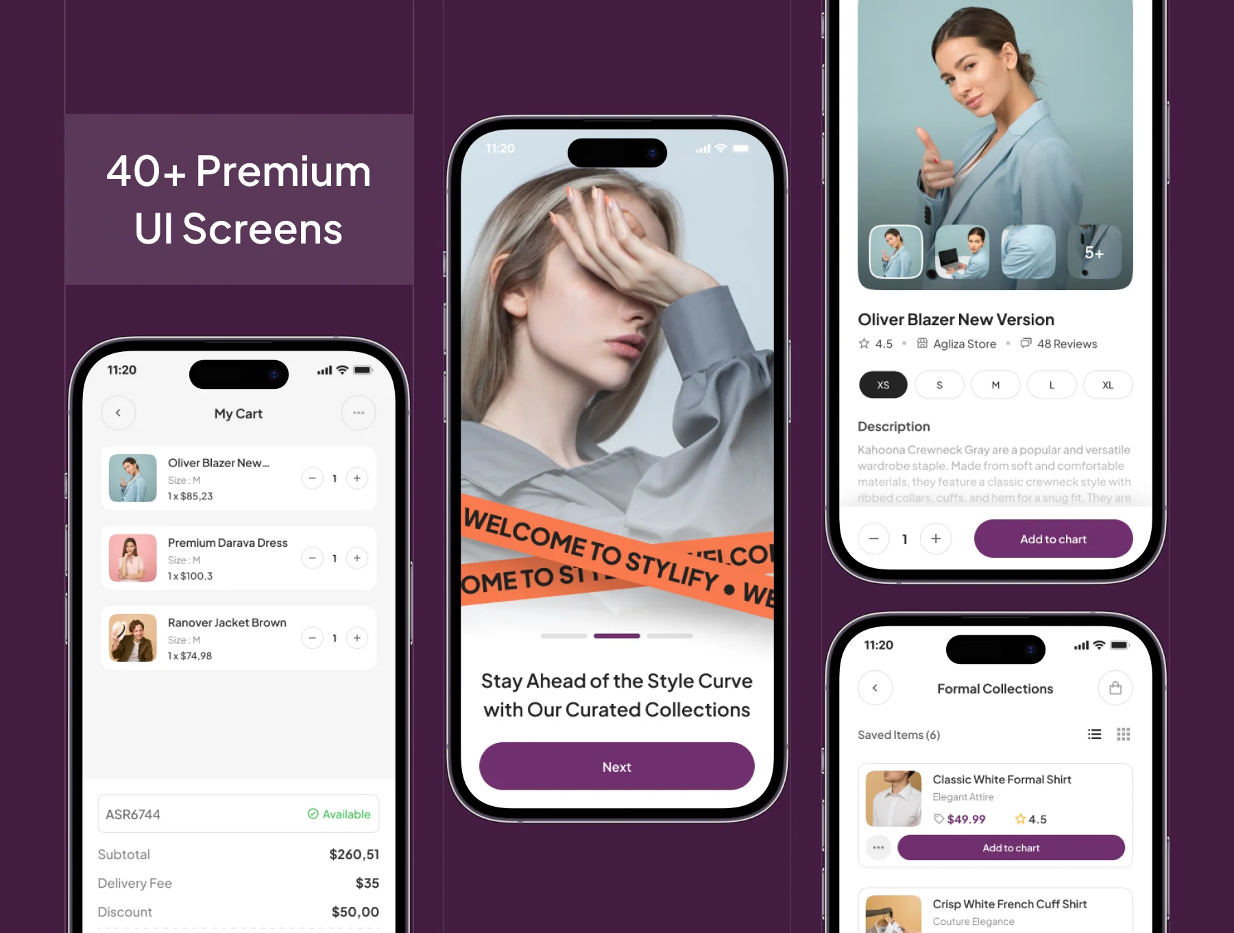 STYLIFY - Fashion Store Mobile App UI Kit 6