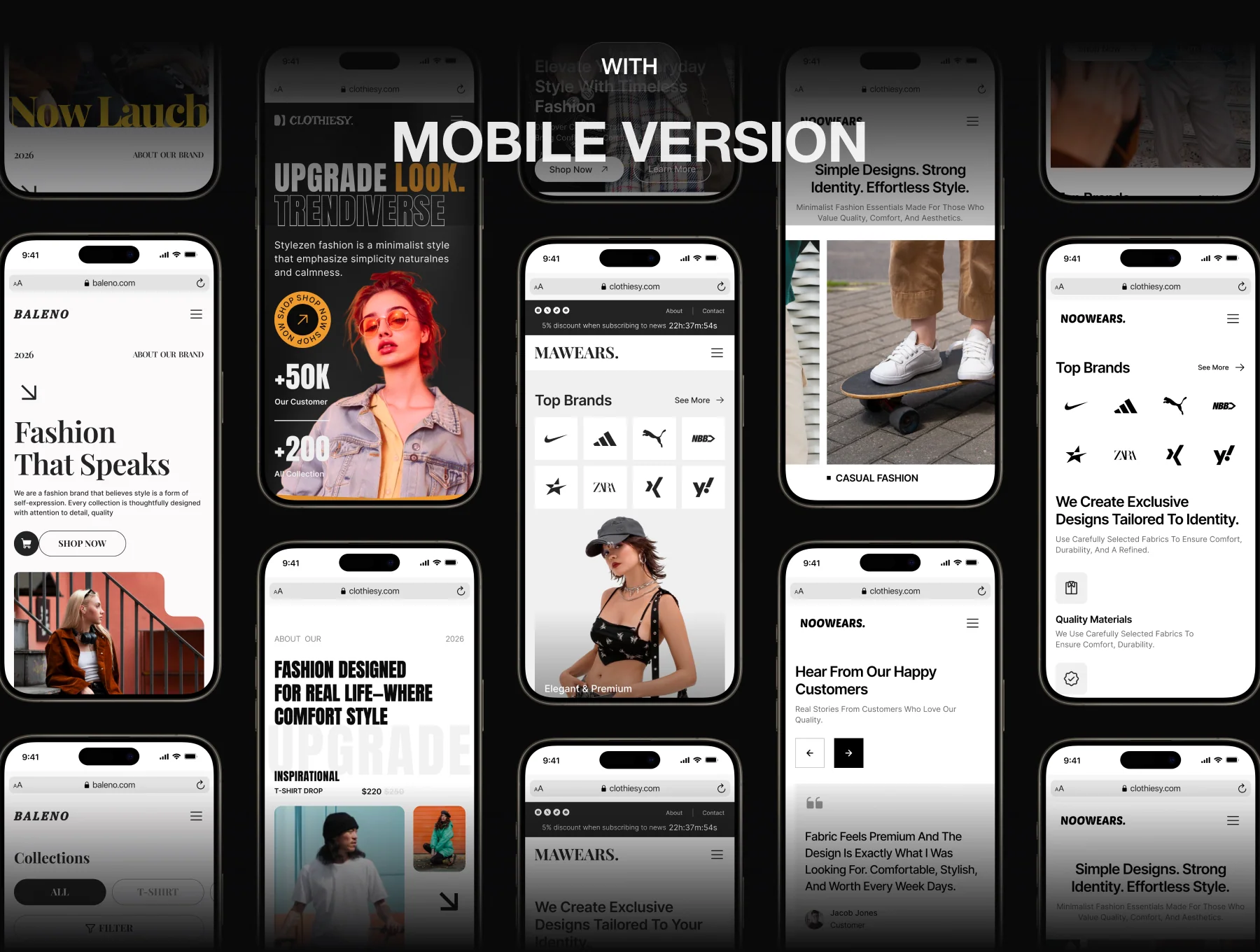 Stylish E-commerce Landing Page 7