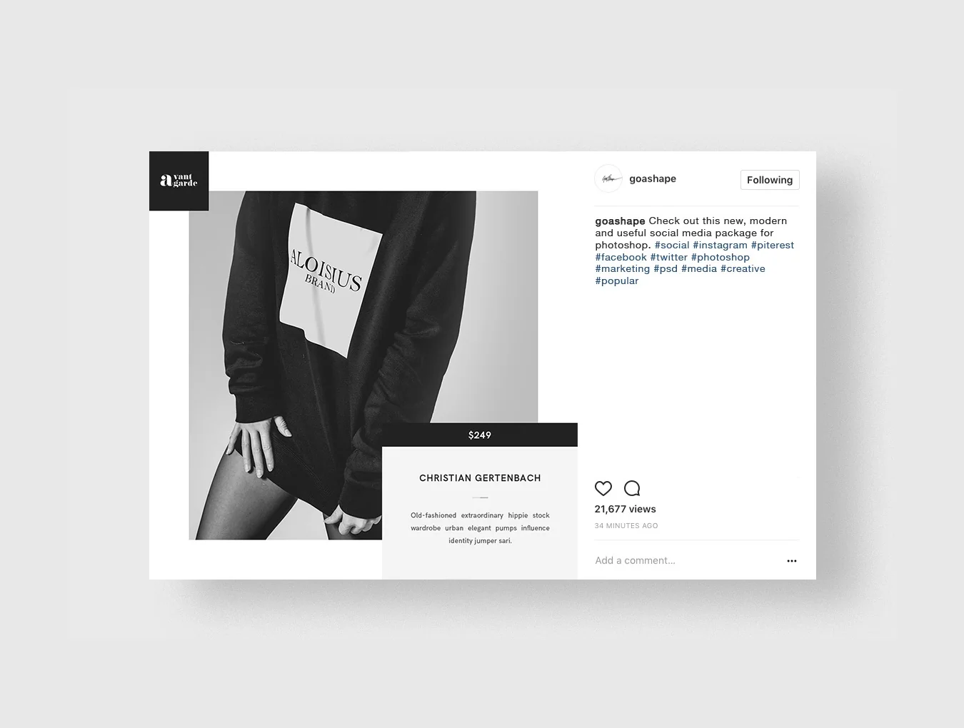 Stylish Social Media Pack 4