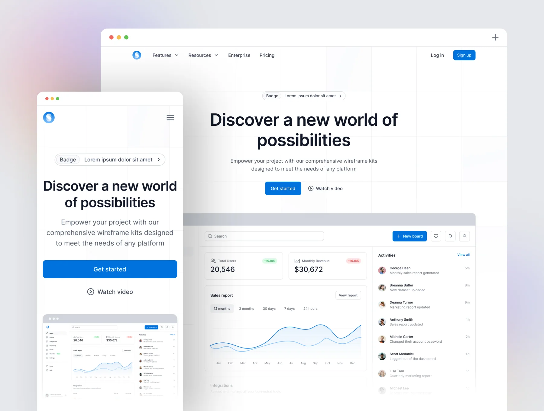 Sublima UI  (v3.0 ) - UI kit and Design system 3