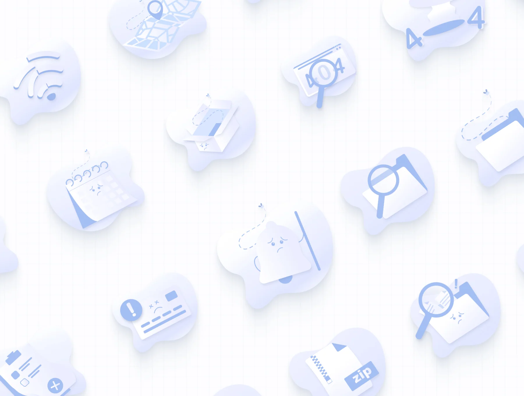 Subtle Empty State Illustrations 4