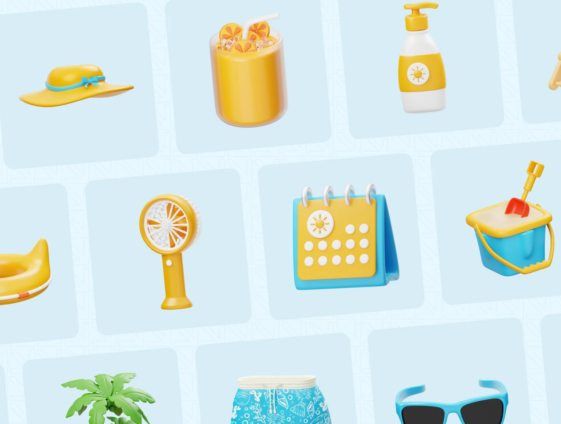 Summer 3D Icon 5