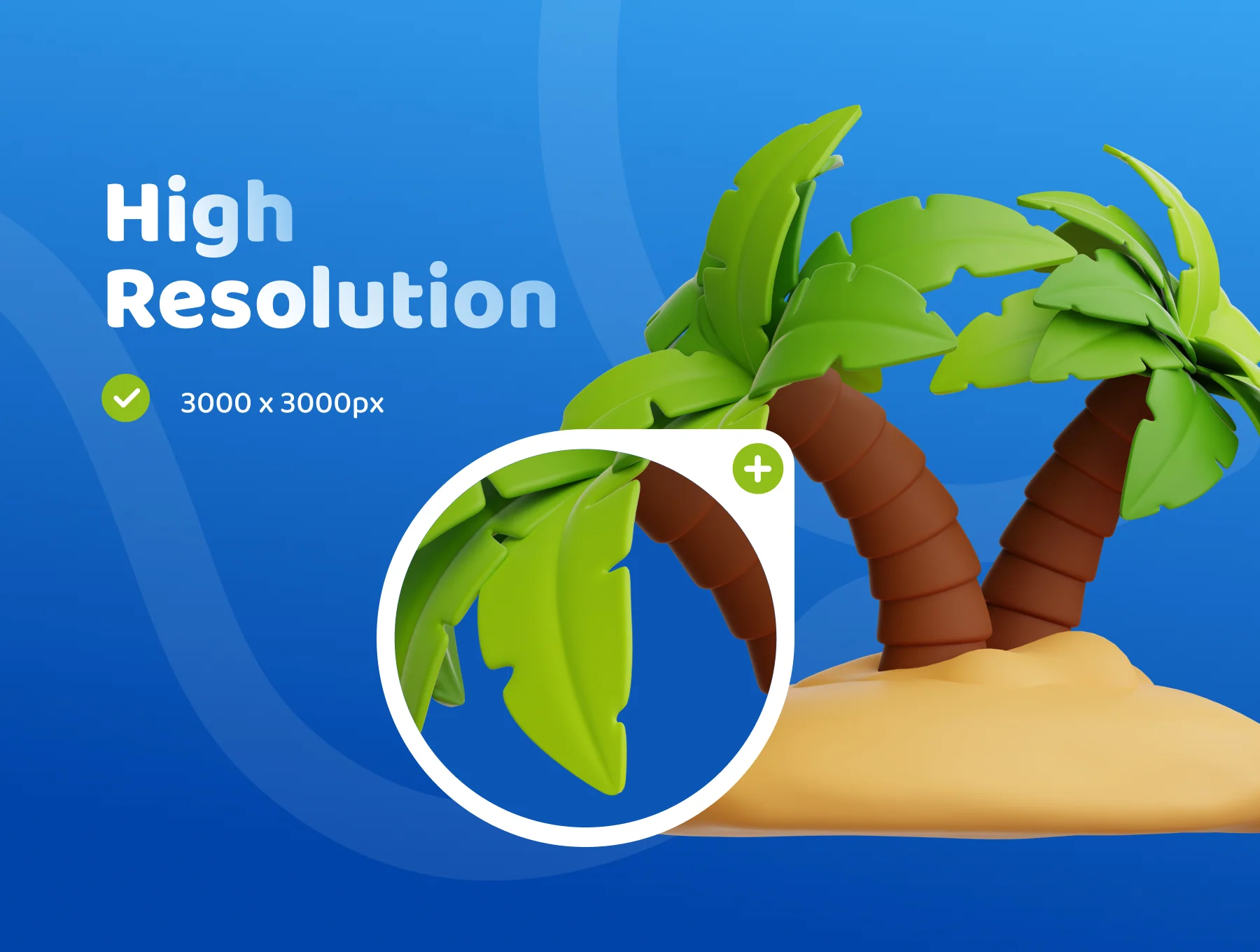 Summer & Beach 3D Icon Set 3