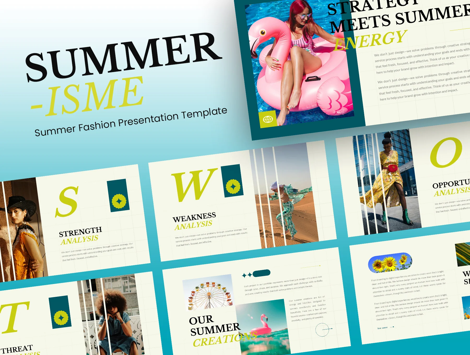 Summerisme – Summer Fashion Powerpoint Template 2