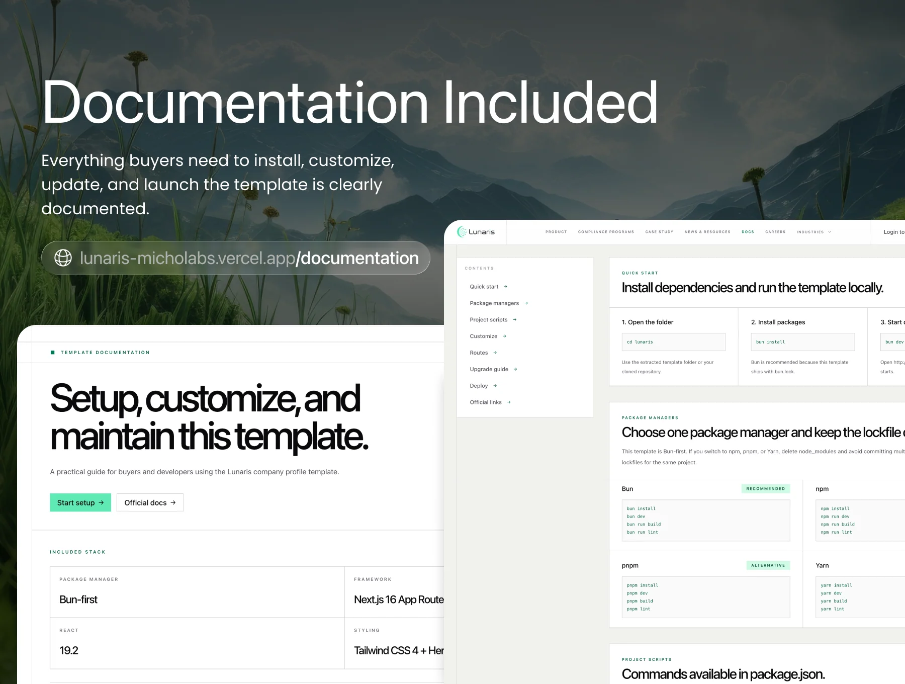 Lunaris - Industrial AI Website Template 2