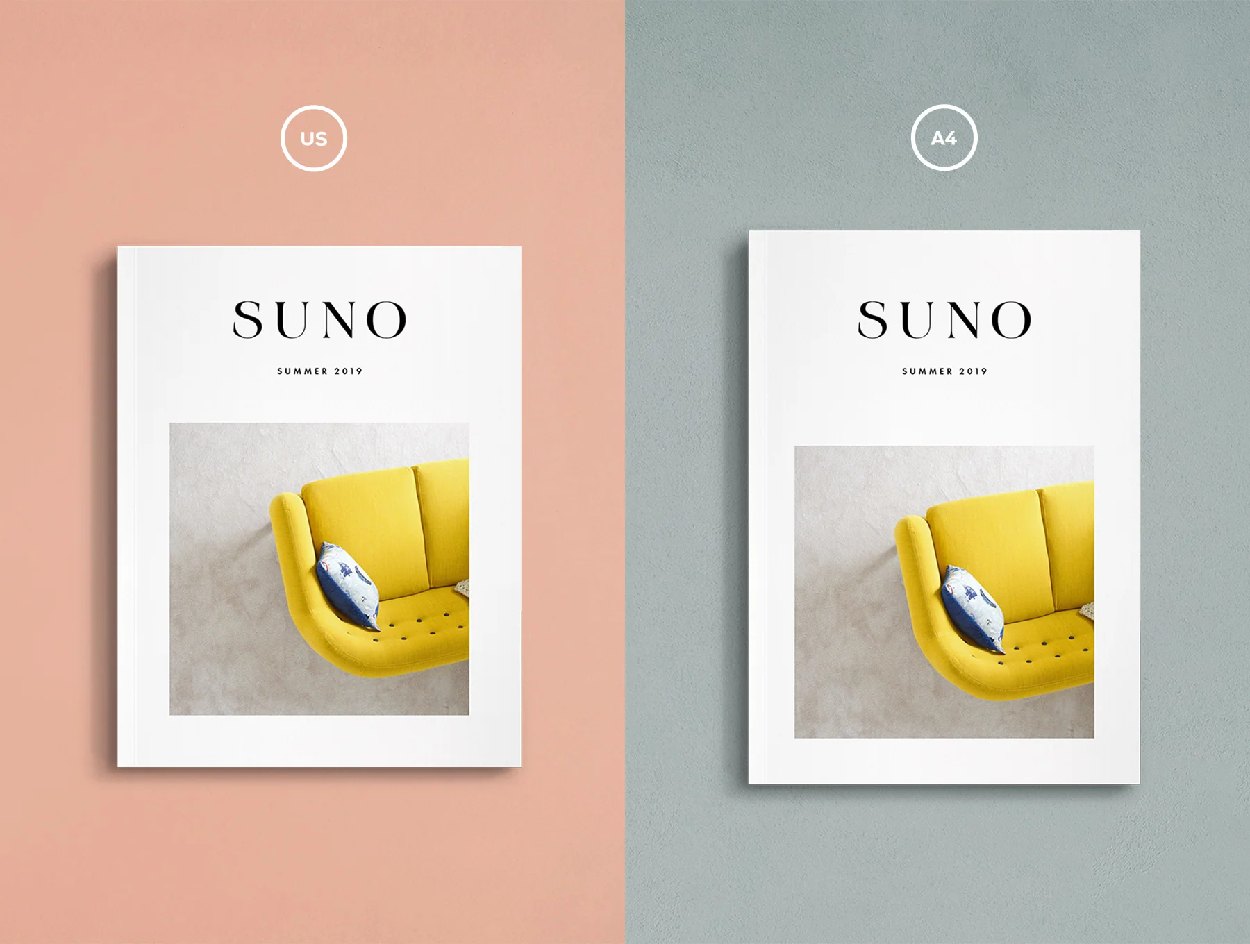 Suno Magazine Mockup Kit 6