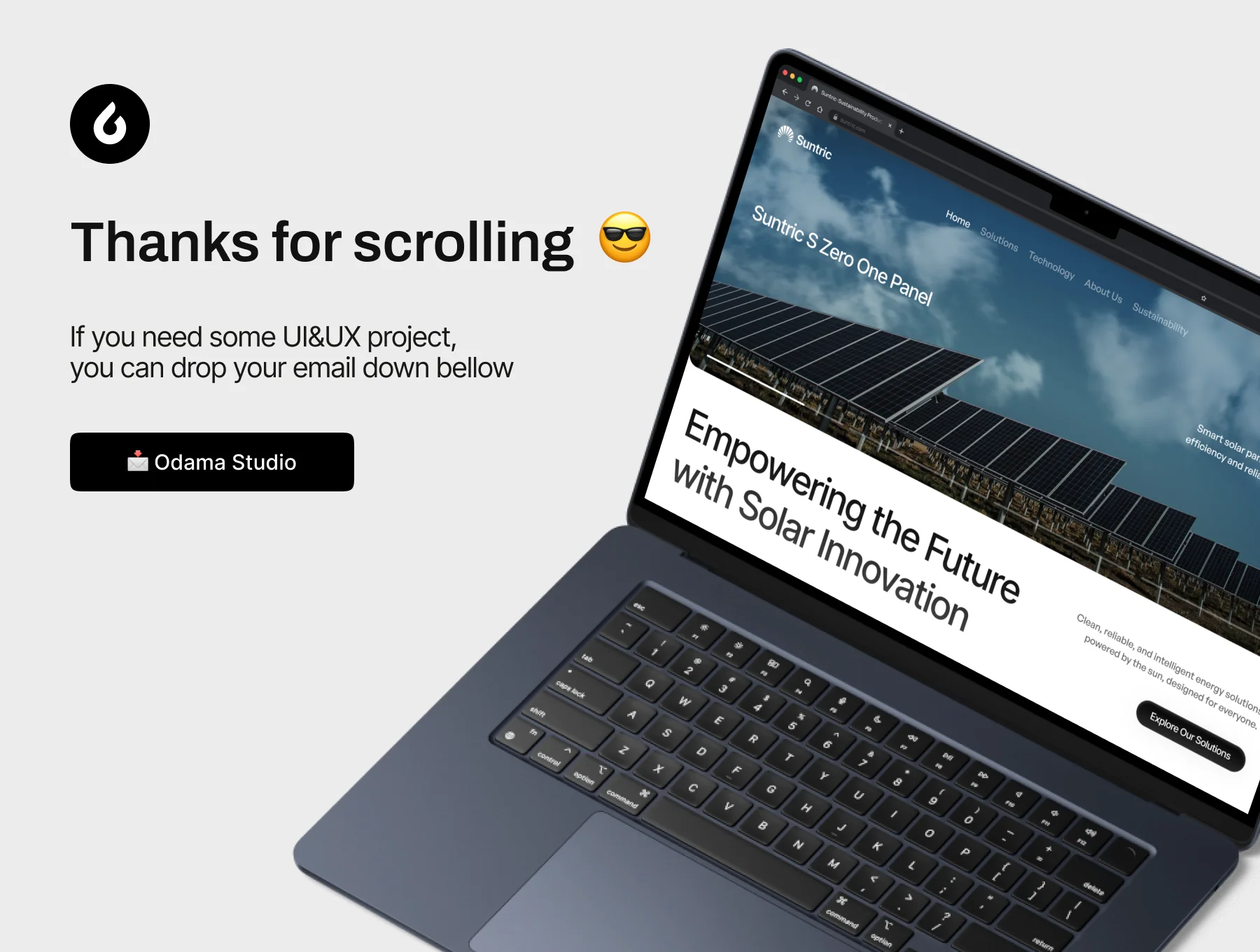 Suntric - Sustainability Product Website UI KIT 6